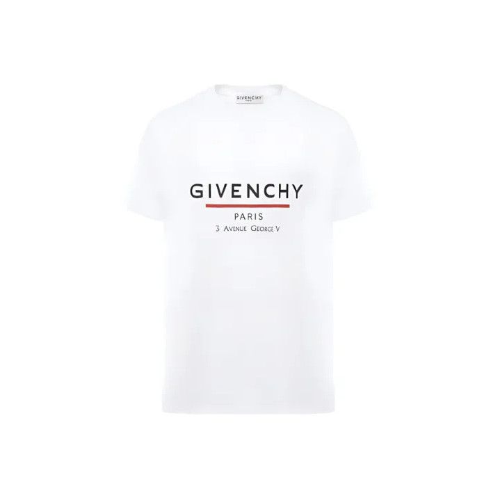 Givenchy GIVENCHY Men's Logo Print Loose Round Neck T-Shirt Size US M / EU 48-50 / 2 - 1 Thumbnail