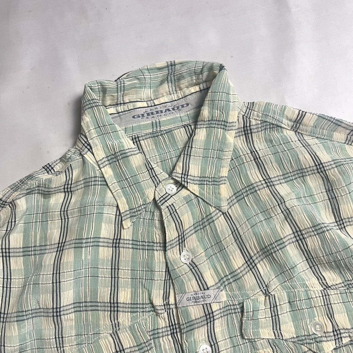Marithe + Francois Girbaud 90s Marithe Francois Girbaud Pleats Shirt “Two Blend” Size US L / EU 52-54 / 3 - 2 Thumbnail
