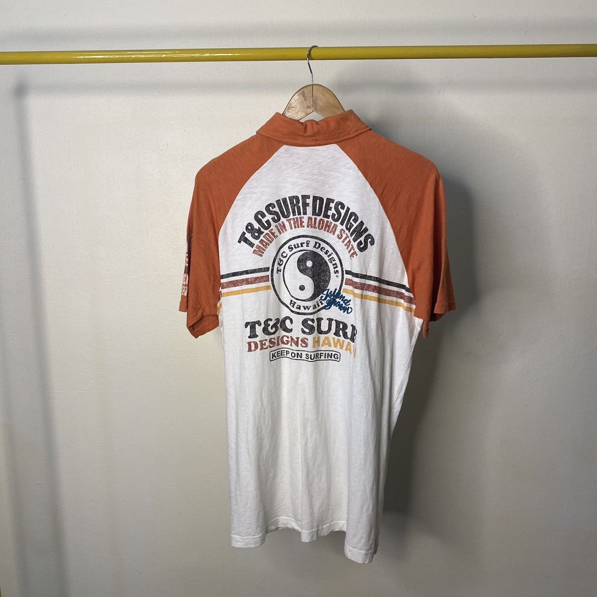 Vintage T&C Surf Tshirt Size US XL / EU 56 / 4 - 1 Thumbnail
