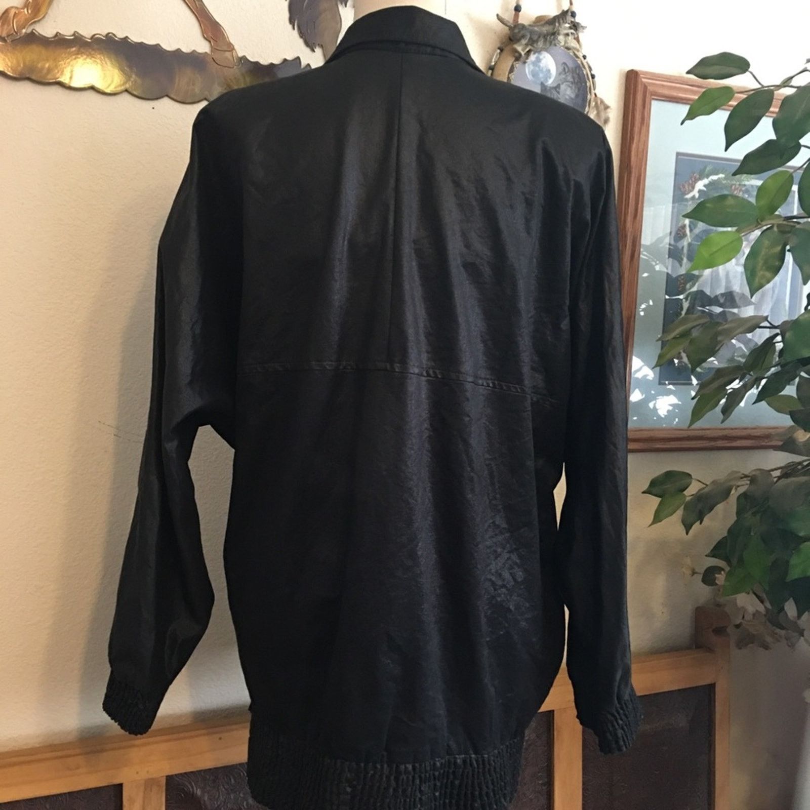 Vintage Vintage 80s Lori of California faux leather coat Size XL / US 12-14 / IT 48-50 - 2 Thumbnail