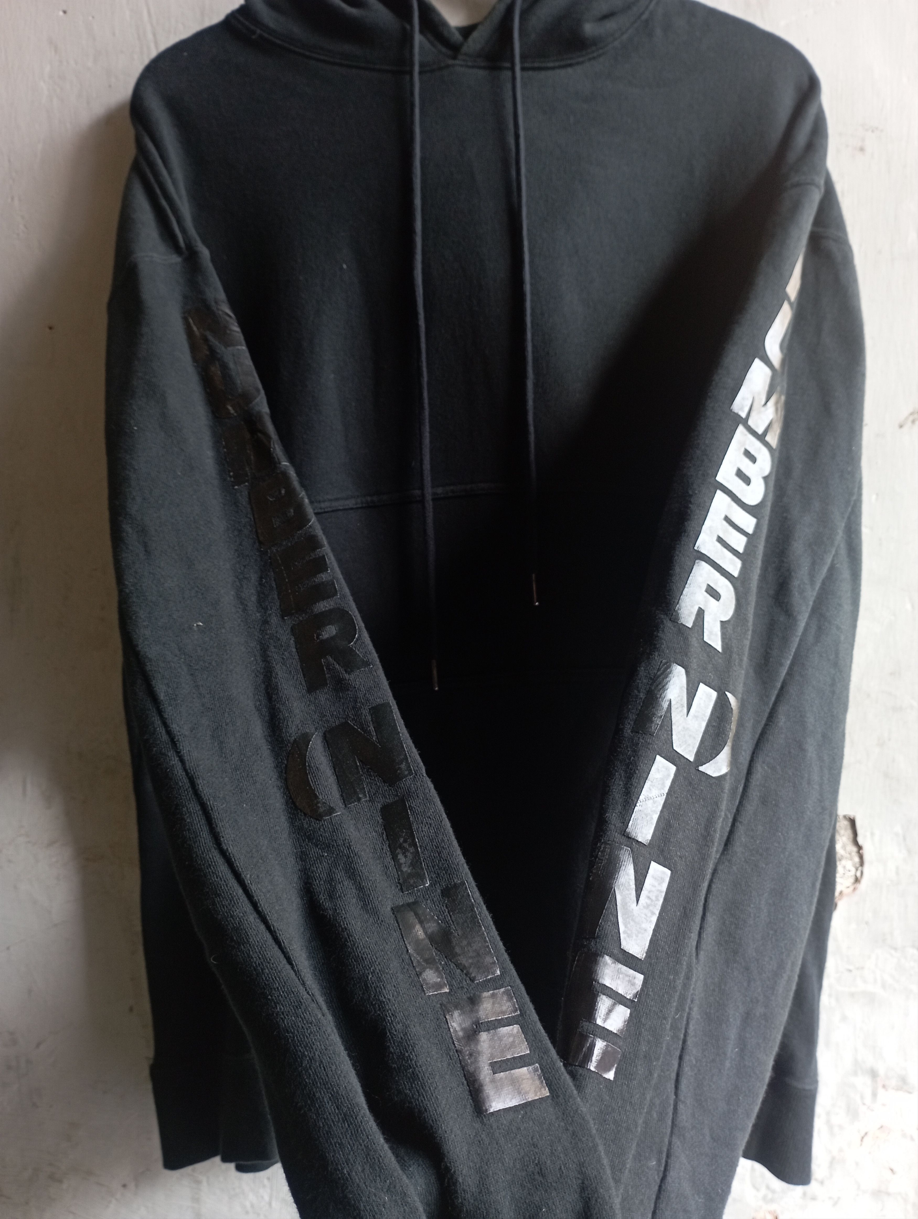 Number (N)ine Number (N)ine black hoodie Size US L / EU 52-54 / 3 - 3 Thumbnail