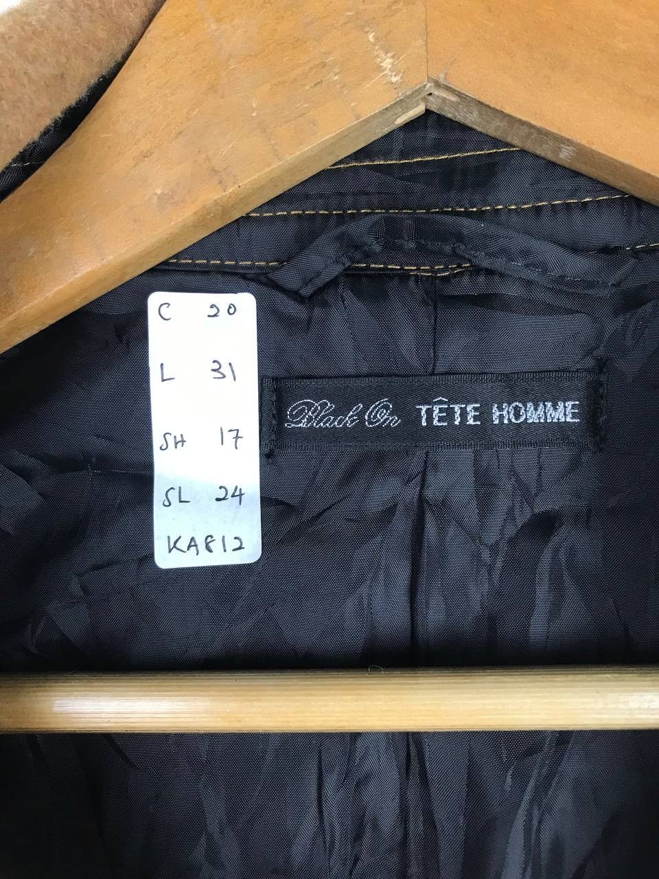 Issey Miyake × Japanese Brand × Tete Homme Vintage Tete Homme Issey Miyake long Jacket Size US M / EU 48-50 / 2 - 8 Thumbnail