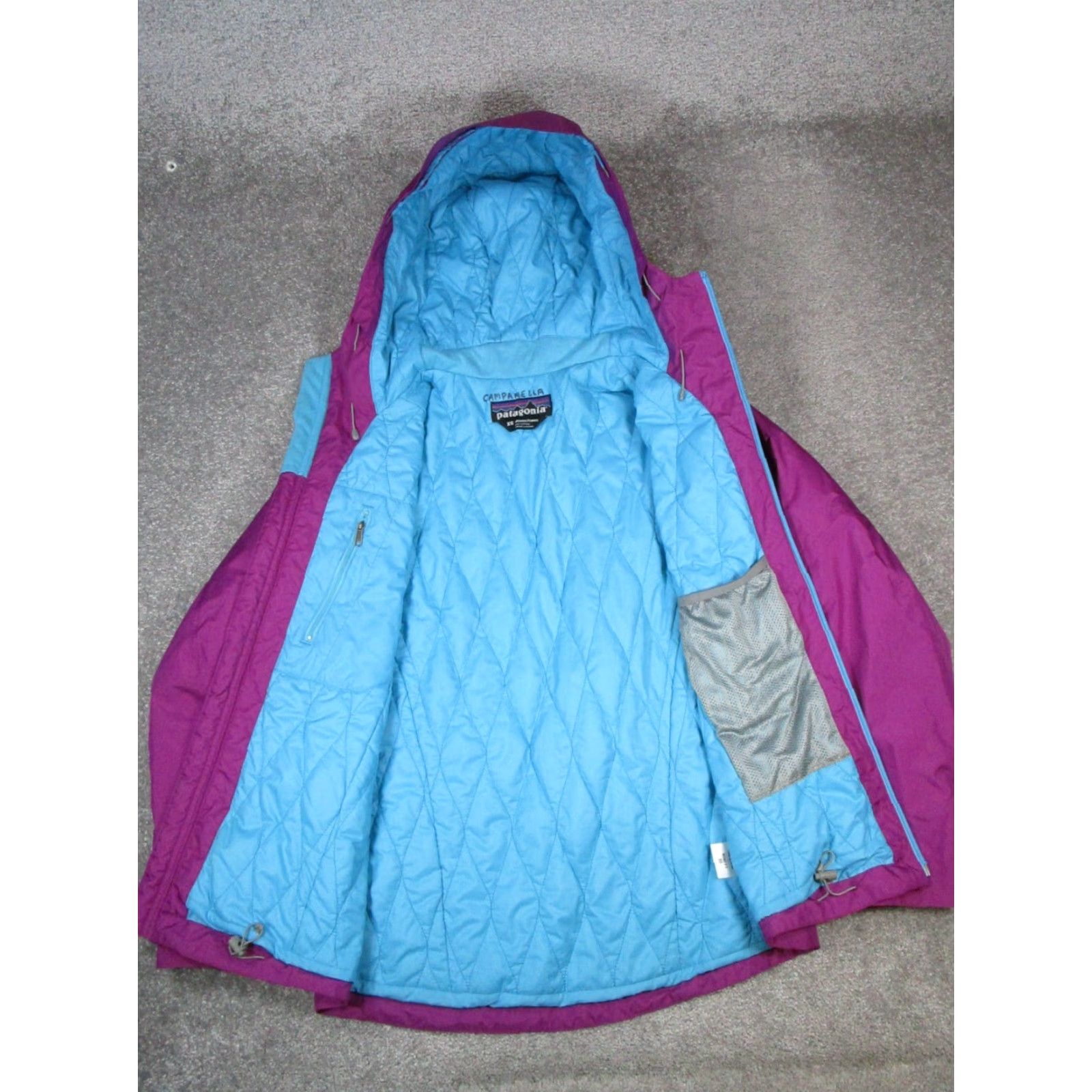 Patagonia Patagonia Nano Storm Jacket Womens XS Purple Blue H2No Primaloft Insulated Jacket - Womens XS Purple Size XS / US 0-2 / IT 36-38 - 3 Thumbnail