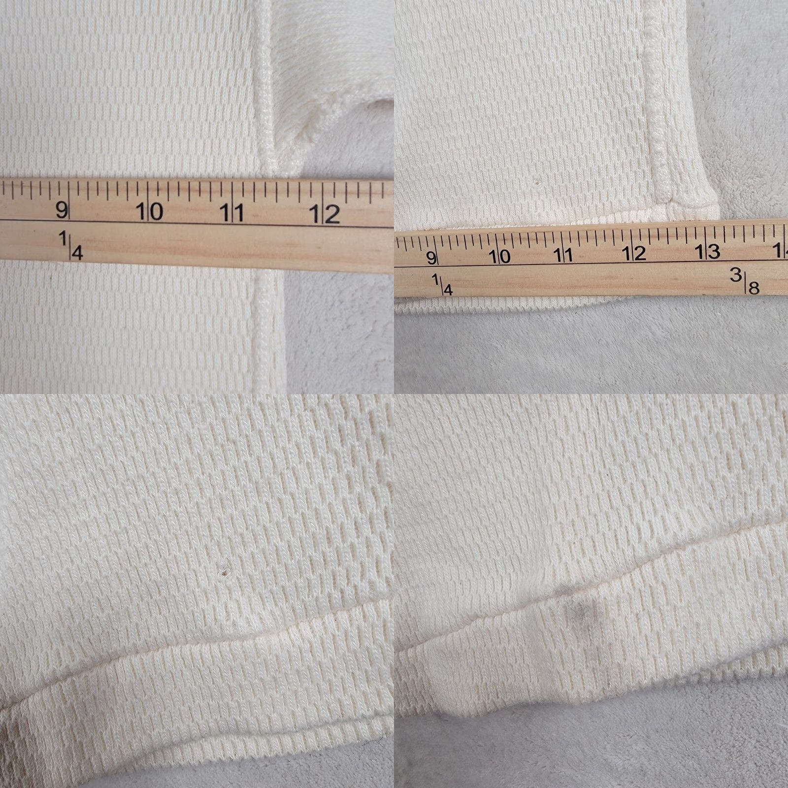 Vintage VINTAGE Penny’s Towncraft Thermal Workwear Knit Long Sleeve T-Shirt Mens S White 50s Ranch Workwear Knit Crew Neck Thick Woolly Size US S / EU 44-46 / 1 - 8 Thumbnail