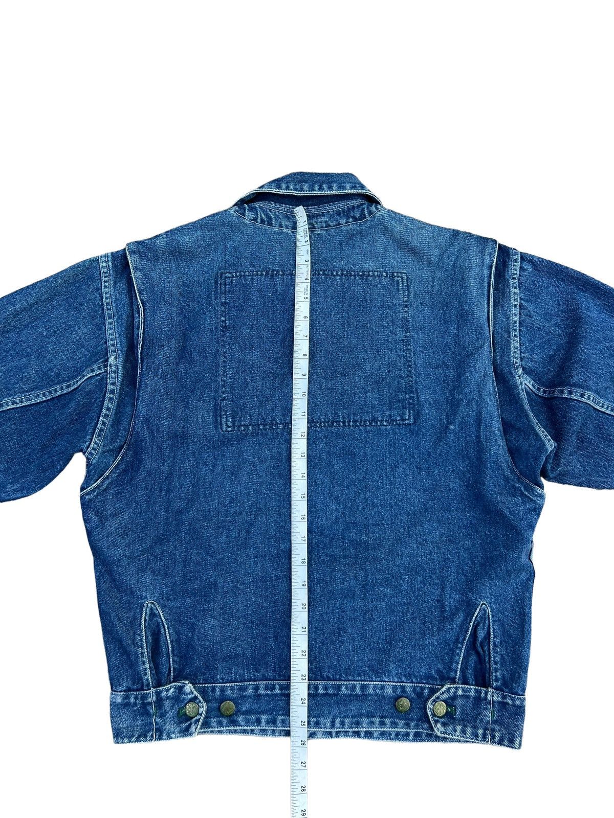 Nicole Club RARE !! Vintage 90s Nicole Club Japan Tactical Denim Jacket Size US L / EU 52-54 / 3 - 5 Thumbnail
