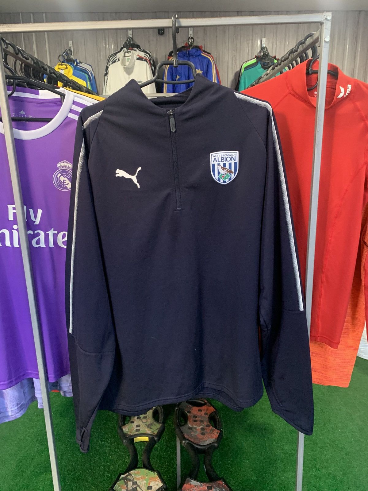 Puma Puma 1/3 Sport Zip West Bromwich Albion Size XXL Size US XXL / EU 58 / 5 - 1 Thumbnail