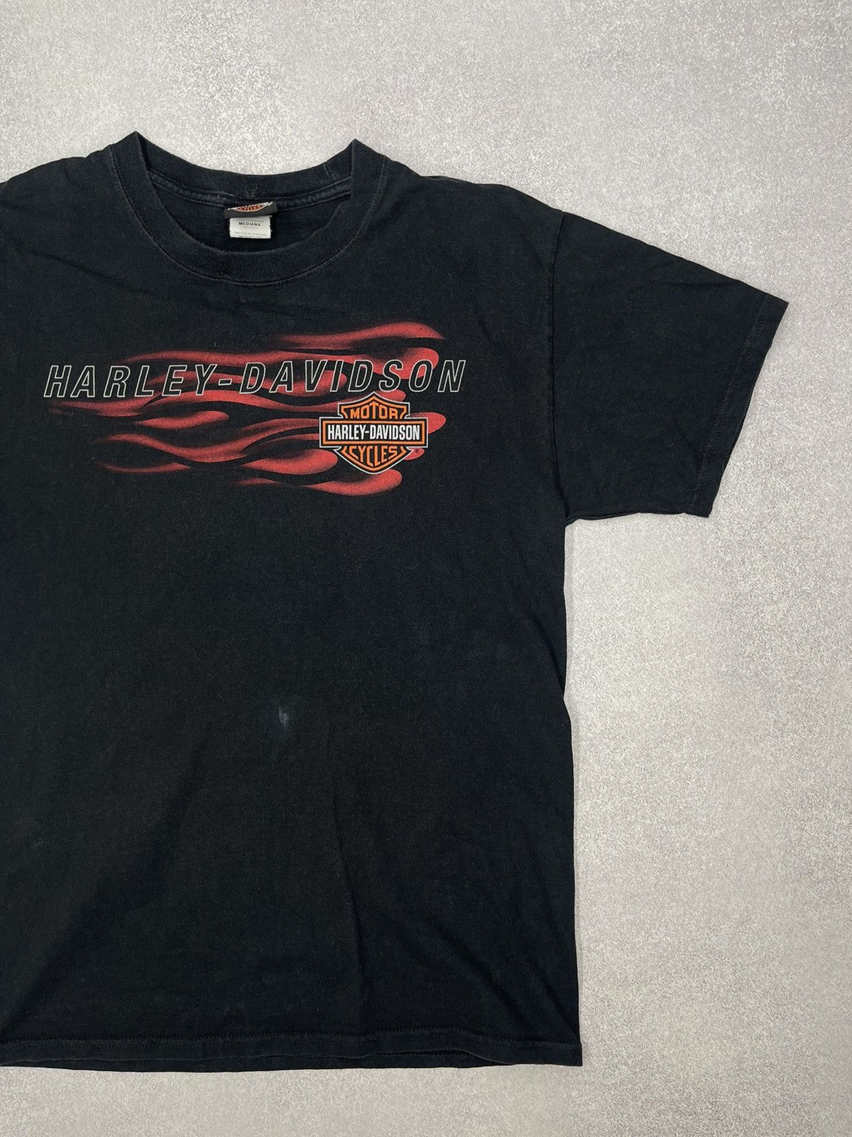 Harley Davidson Vintage Harley Davidson Mauritius 2012 Motorcycles T Shirt Size US M / EU 48-50 / 2 - 8 Thumbnail