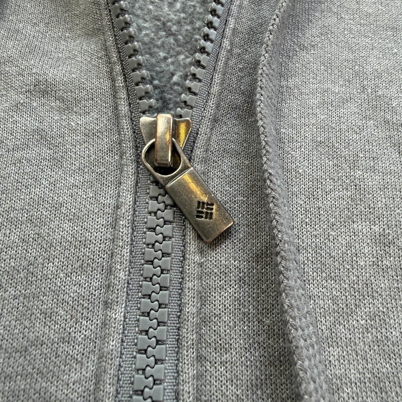 Columbia Columbia Hart Mountain Full Zip Hoodie Gray Fleece Men M Size US L / EU 52-54 / 3 - 7 Thumbnail