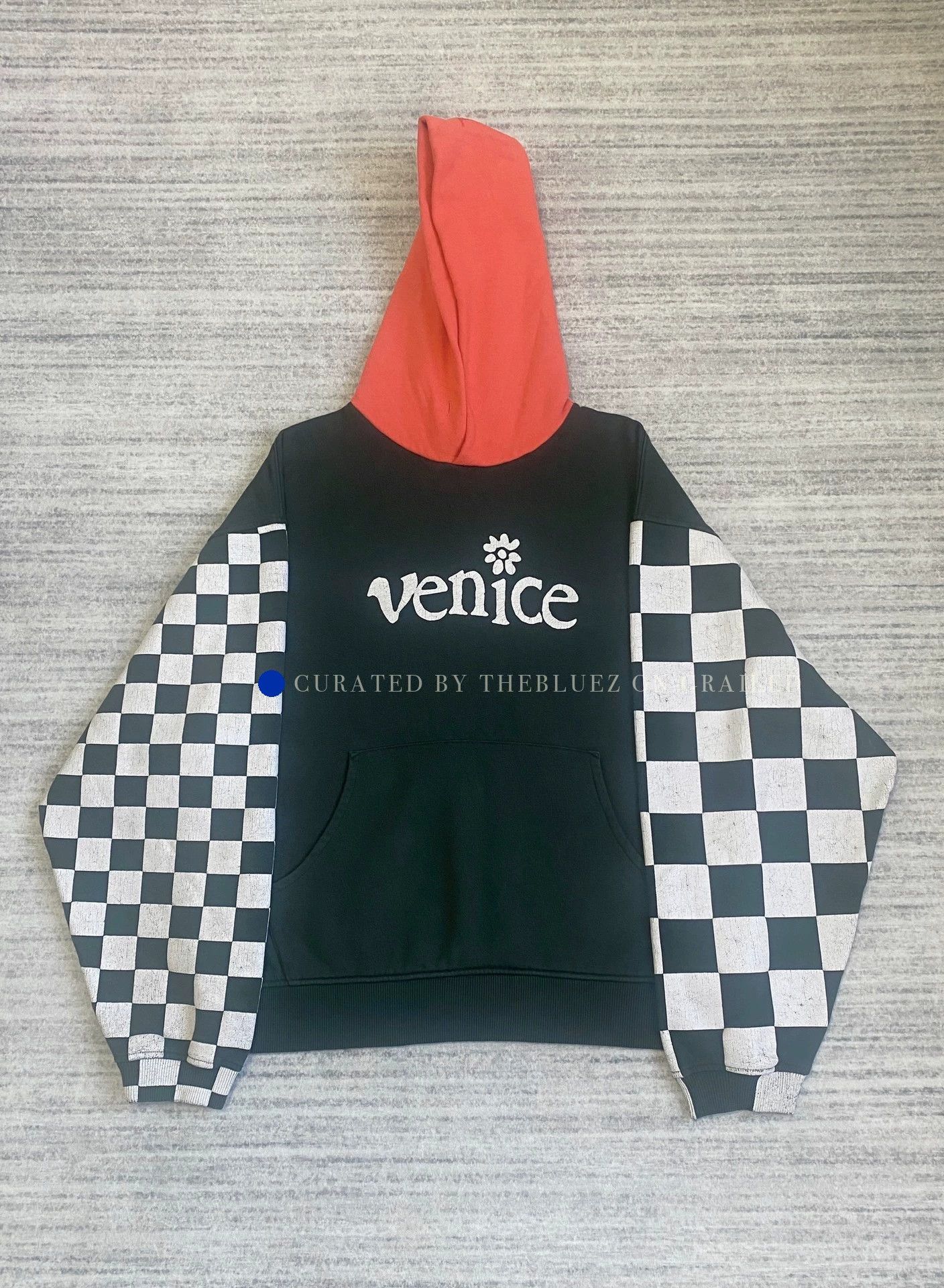 ERL Checkered Racing Hoodie in Black & White Size US L / EU 52-54 / 3 - 1 Thumbnail