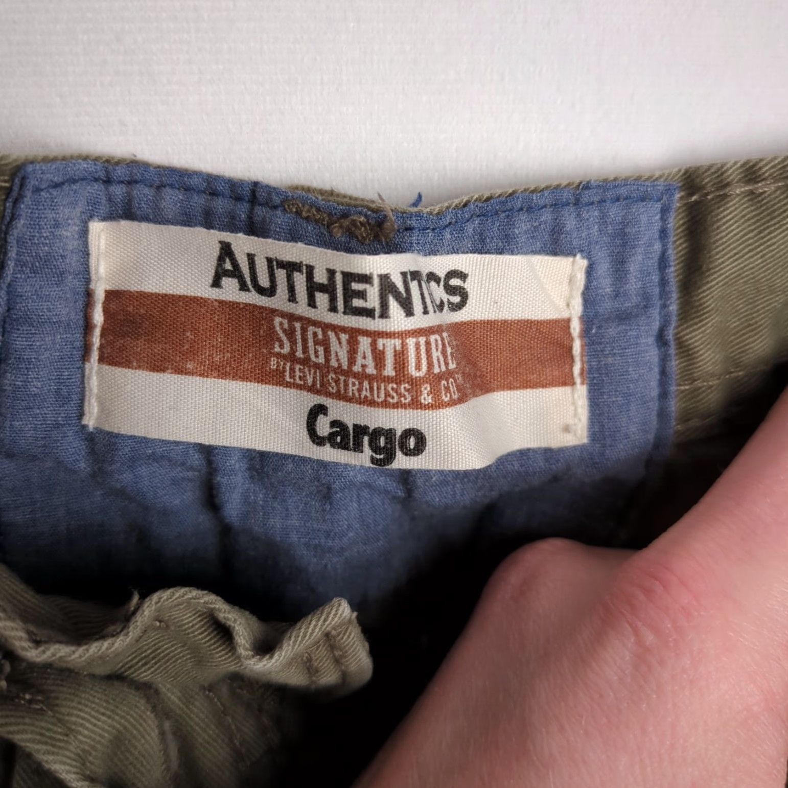 Levi's VINTAGE Levi’s Cargo Workwear Shorts Men 34 Sage Green Cotton 10in Inseam Regular Size 34 Button Closure Mens Size US 34 / EU 50 - 4 Thumbnail