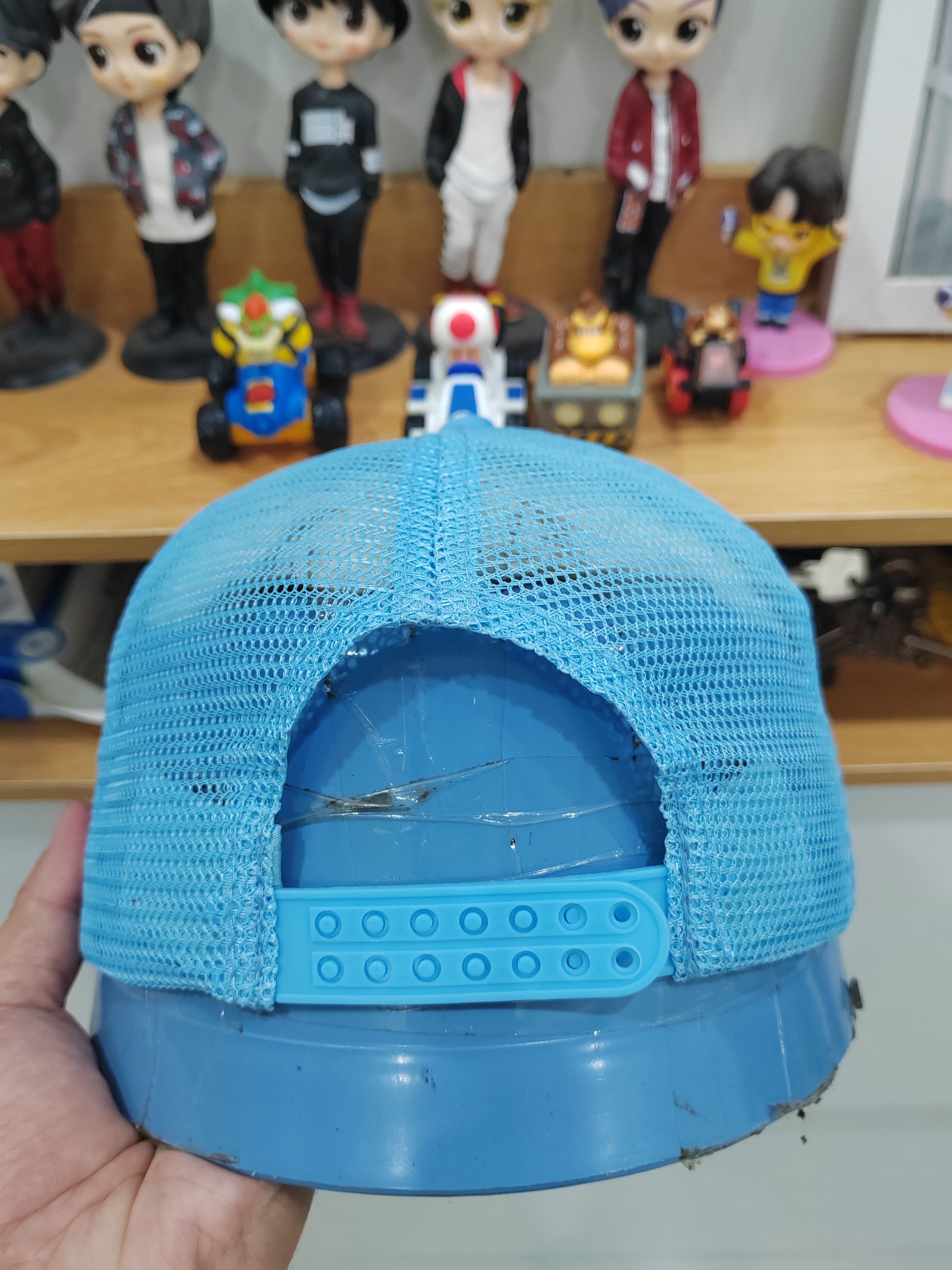 Japanese Brand Vintage Pus$y Build Strong Bones Trucker Hat Cap Size ONE SIZE - 6 Thumbnail