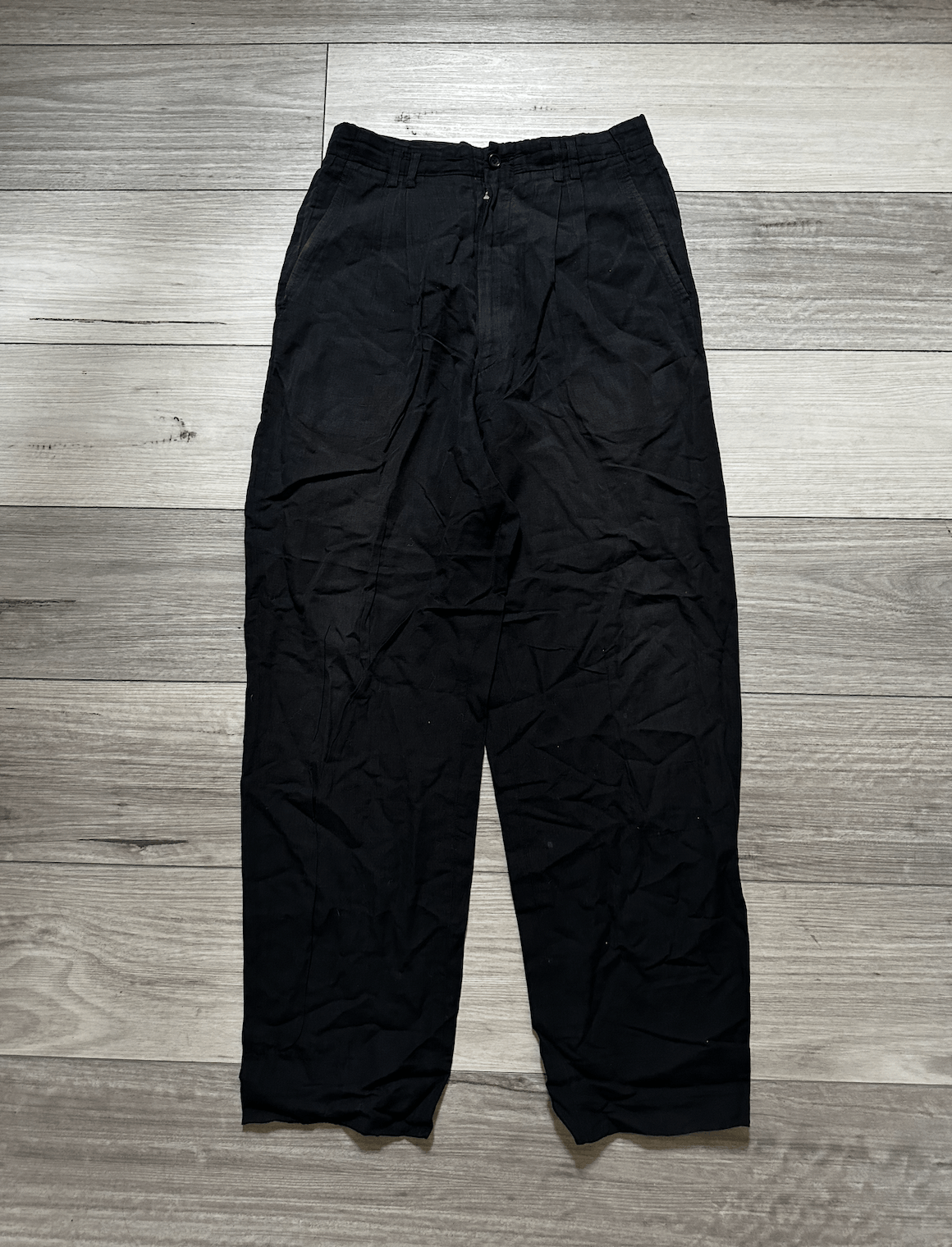Comme des Garcons COMME des GARÇONS HOMME AW 2005 Linen Pants Size US 32 / EU 48 - 2 Thumbnail