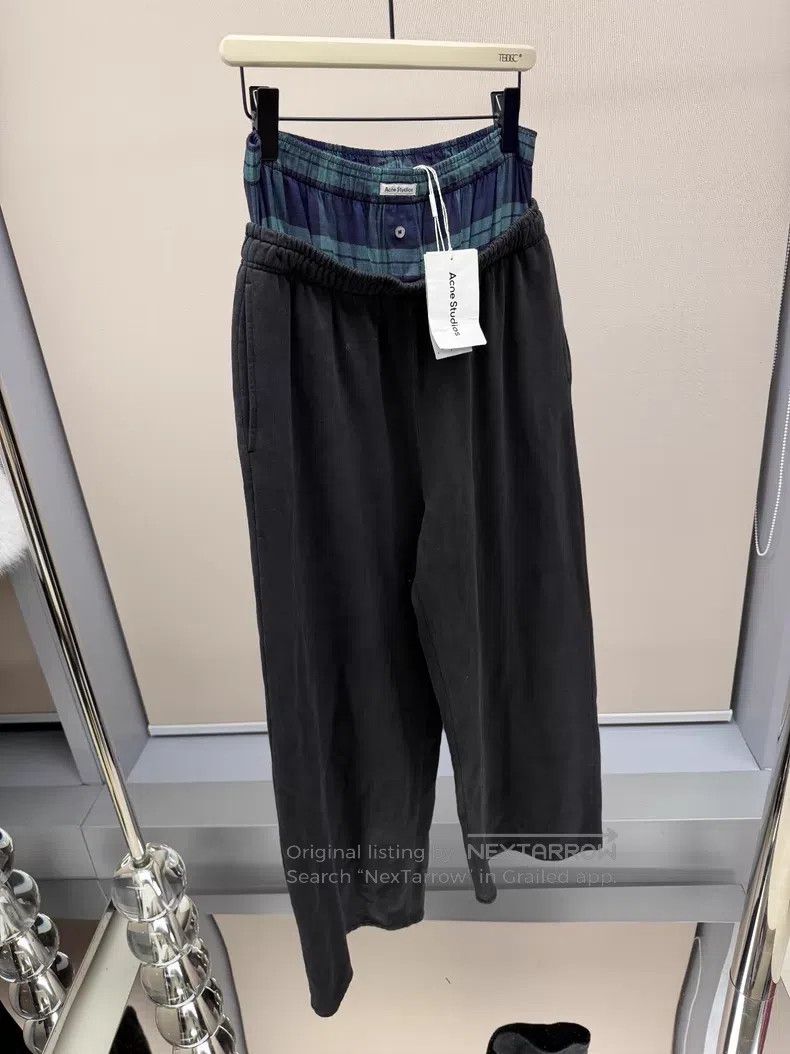 Acne Studios Acne Studios size S Layered Design Water Wash Sports Pants Size US 26 / EU 42 - 1 Thumbnail