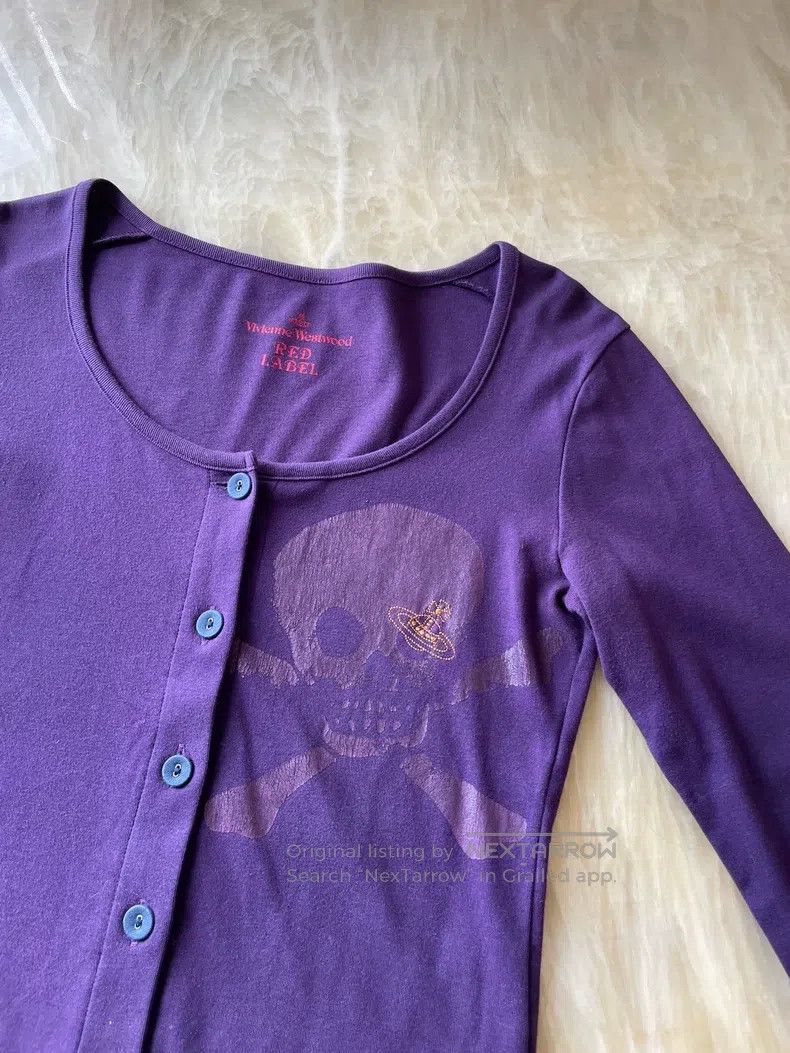 Vivienne Westwood Vivienne Westwood Purple Top Size L / US 10 / IT 46 - 1 Thumbnail