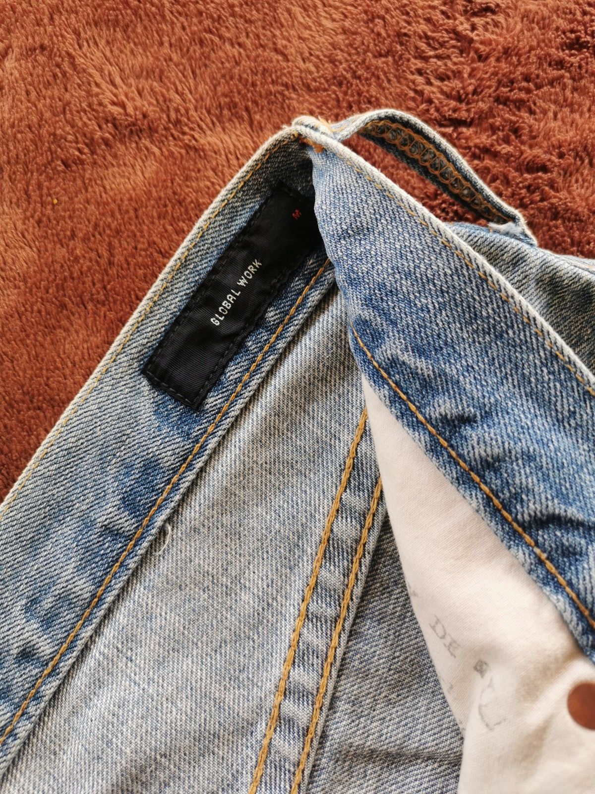 Global Work Crashed Skinny Denim Global Work Japan Ankle Jeans Size US 32 / EU 48 - 10 Thumbnail