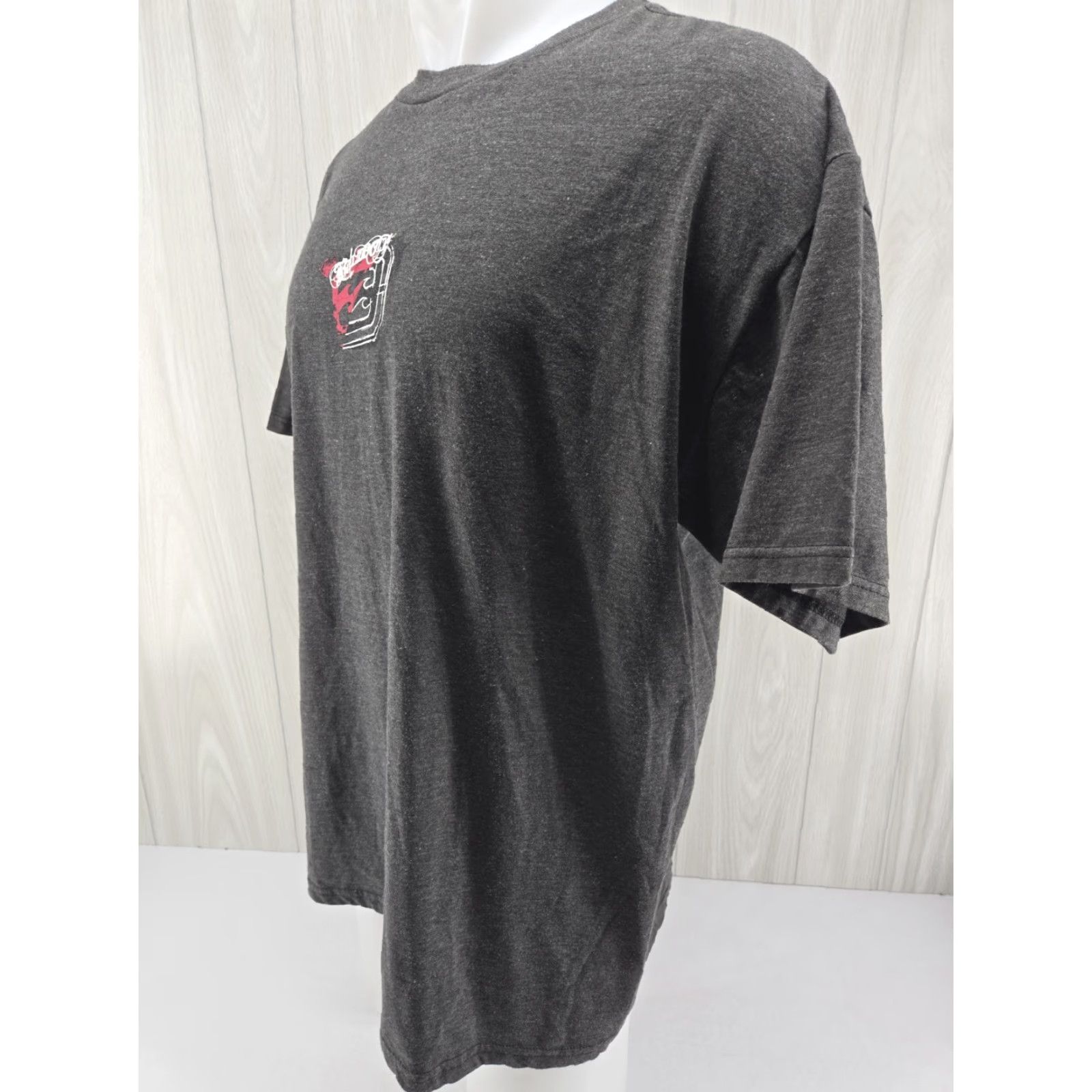 Billabong Billabong Men's XL T Shirt Graphic Logo Double Sided Gray Heather Shirt Mens XL Gray Heather Logo Double Sided Billabong T-Shirt Size US XL / EU 56 / 4 - 5 Thumbnail