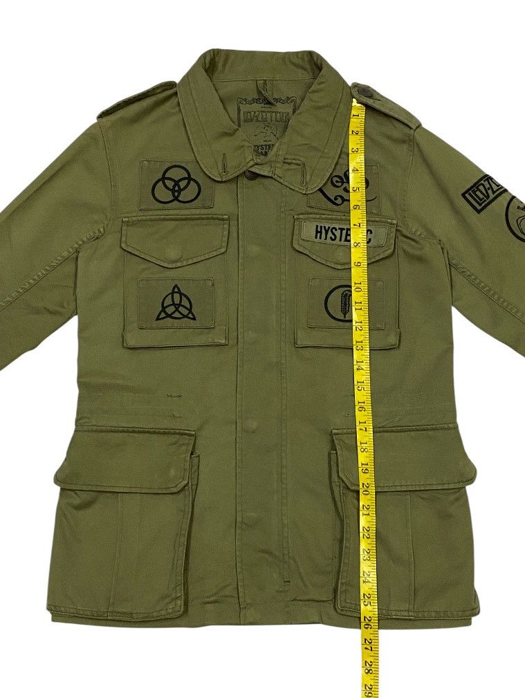 Hysteric Glamour × Led Zeppelin Hysteric Glamour X Led Zeppelin M-65 Military Field Jacket Size M / US 6-8 / IT 42-44 - 19 Thumbnail