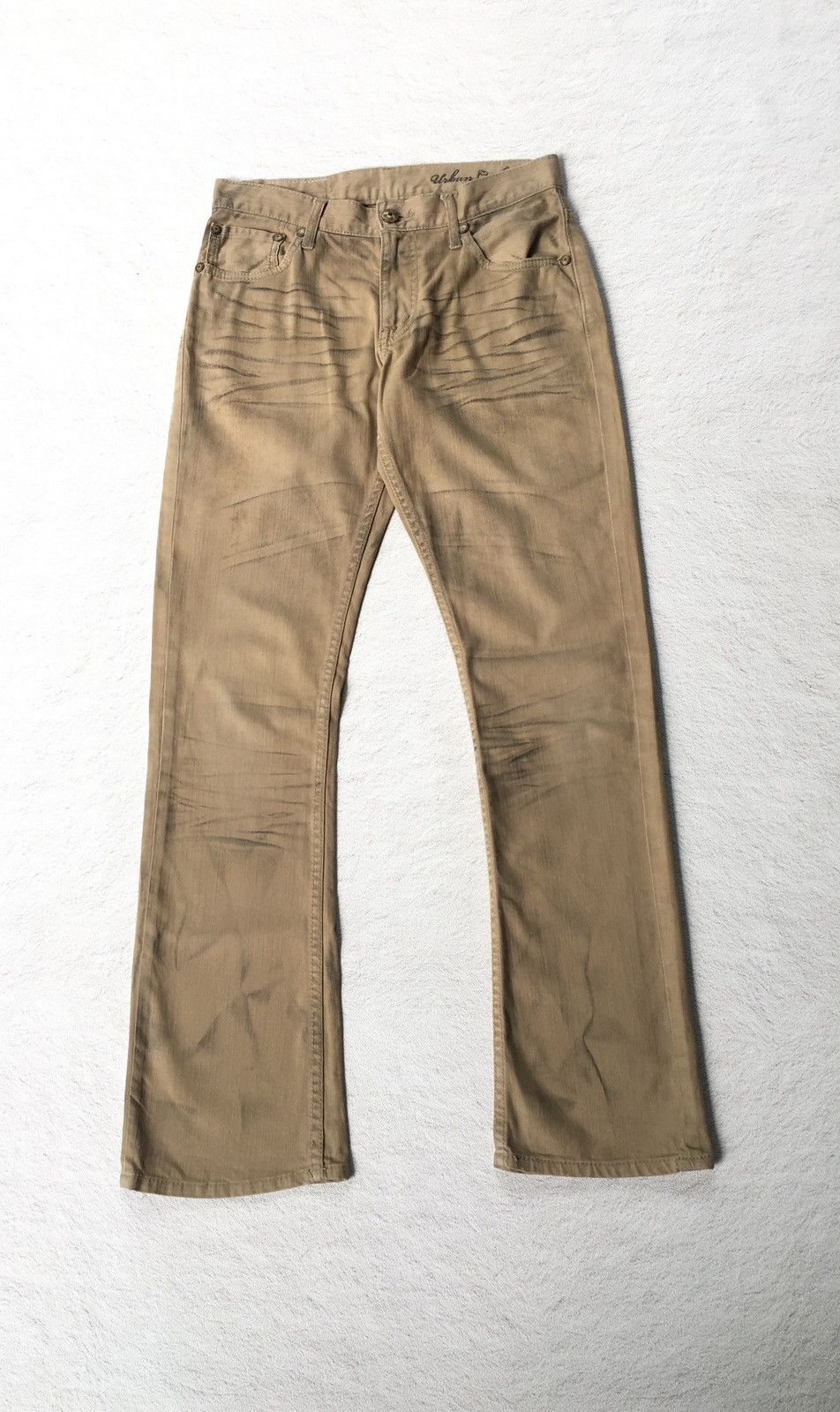 14th Addiction Urban Craft Acid Wash Flare Pants Size US 31 - 1 Thumbnail