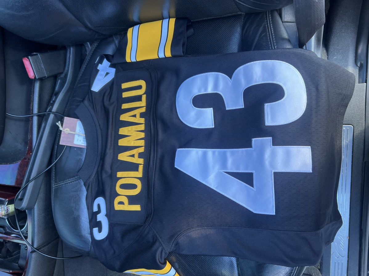Mitchell & Ness Kids troy polamalu jersey Size US XXS / EU 40 - 2 Thumbnail