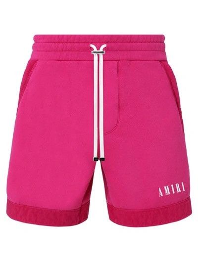 Image of Amiri Amir Core Logo Sweatshorts in Pink, Men's (Size 30)