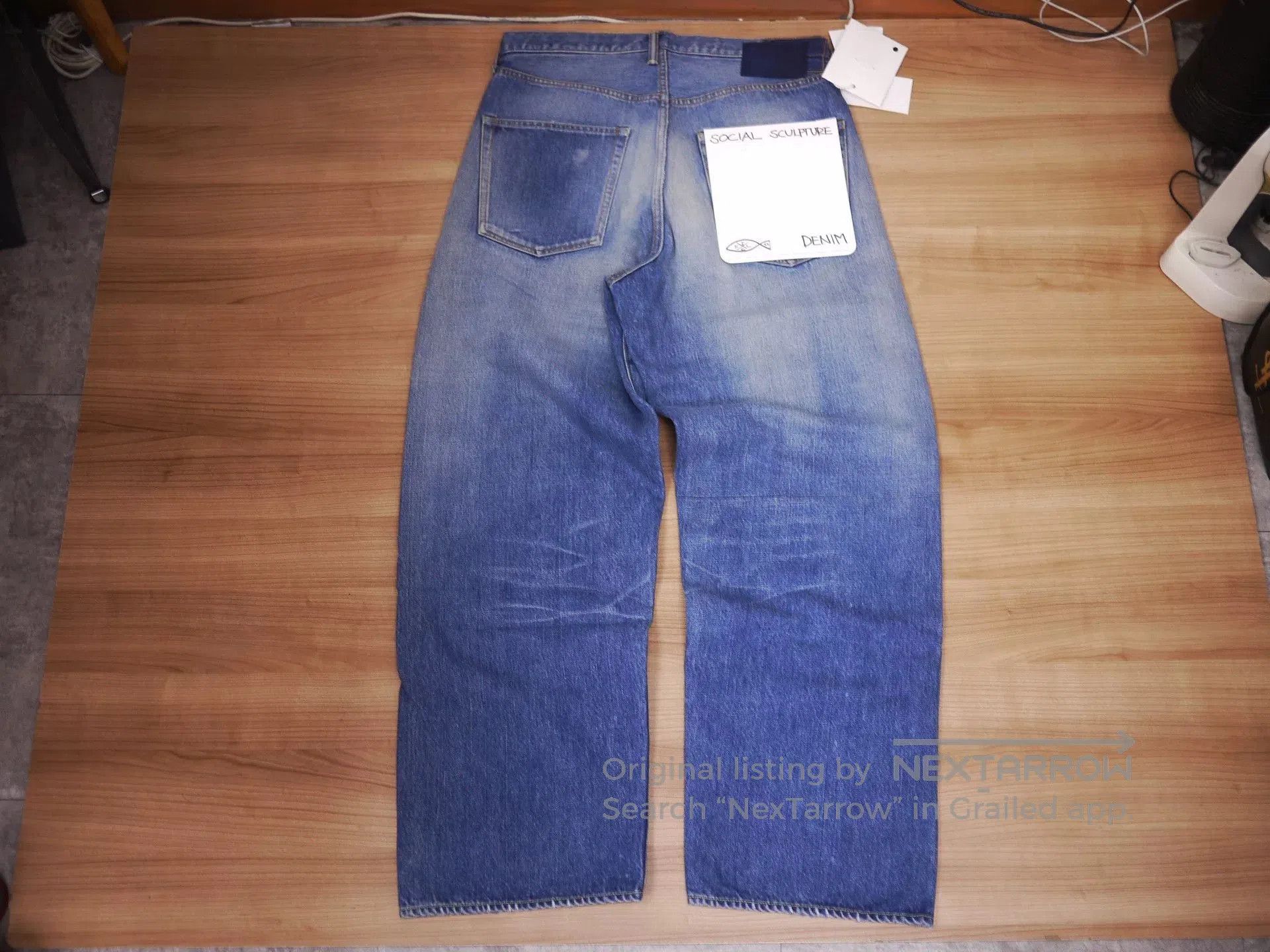 Visvim visvim social sculpture wide jeans D44. Size US 32 / EU 48 - 8 Thumbnail