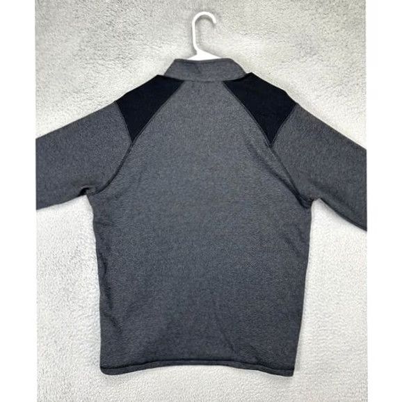 Adidas Adidas Pullover Shirt Mens Large Grey Quarter Zip Long Sleeve Activewear Stretch Size US L / EU 52-54 / 3 - 3 Thumbnail