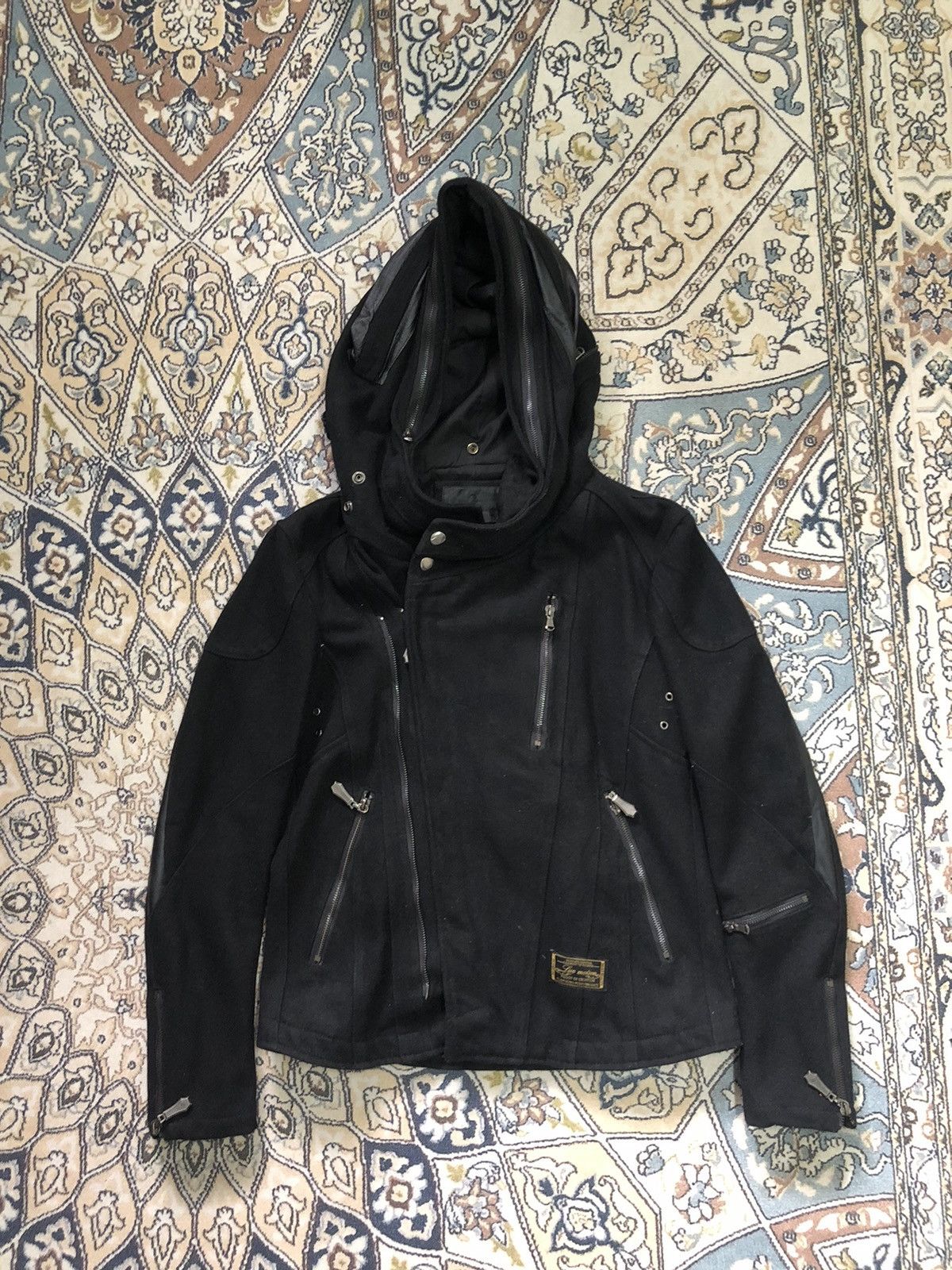 If Six Was Nine Rare❗️Jackrose Luv Maison Bondage Punk Wool Bono Jacket Size US M / EU 48-50 / 2 - 4 Thumbnail