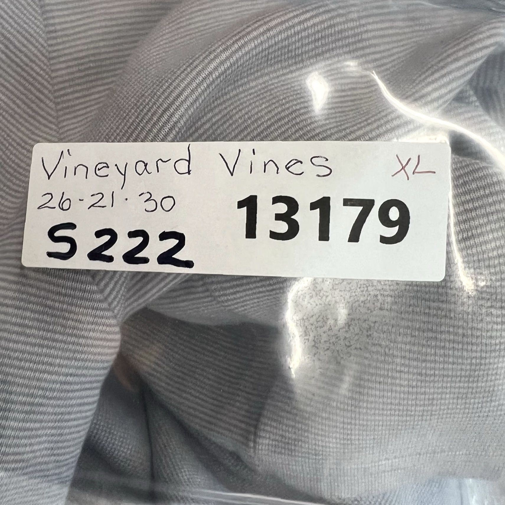 Vineyard Vines VINEYARD VINES 1/4 ZIP STRIPED PULL-OVER SWEATSHIRT Mens XL Gray Size US XL / EU 56 / 4 - 8 Thumbnail