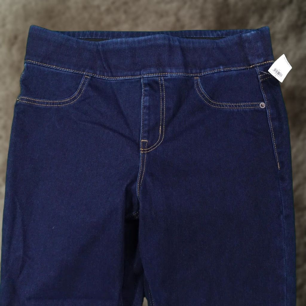Old Navy Old Navy Jeans Womens 10 Dark Blue Rockstar Super Skinny Jegging Denim Jeans Size 32" / US 10 / IT 46 - 1 Thumbnail
