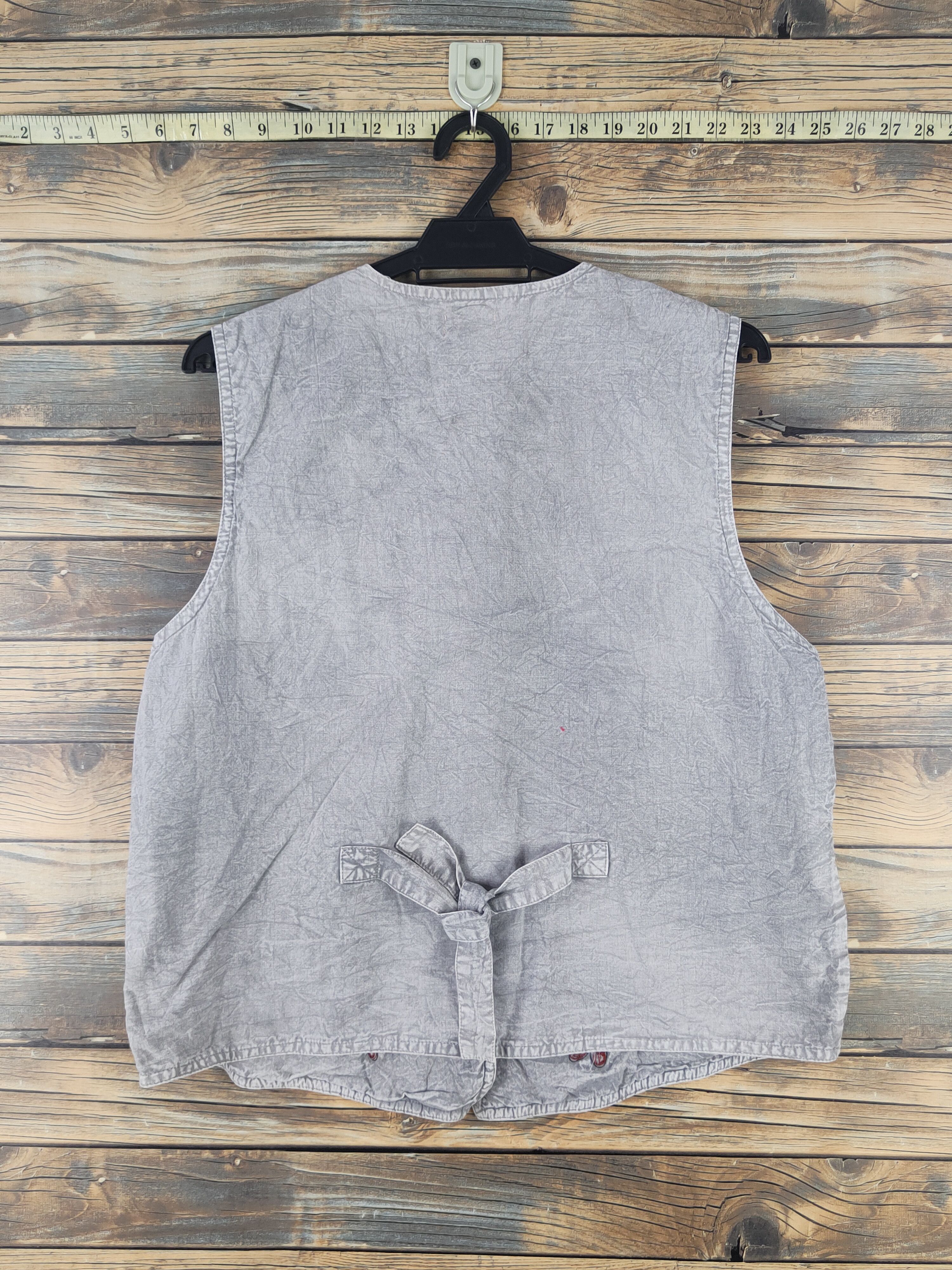 Japanese Brand Venticello Gray vintage japan Vests #1680 Size M / US 6-8 / IT 42-44 - 7 Thumbnail
