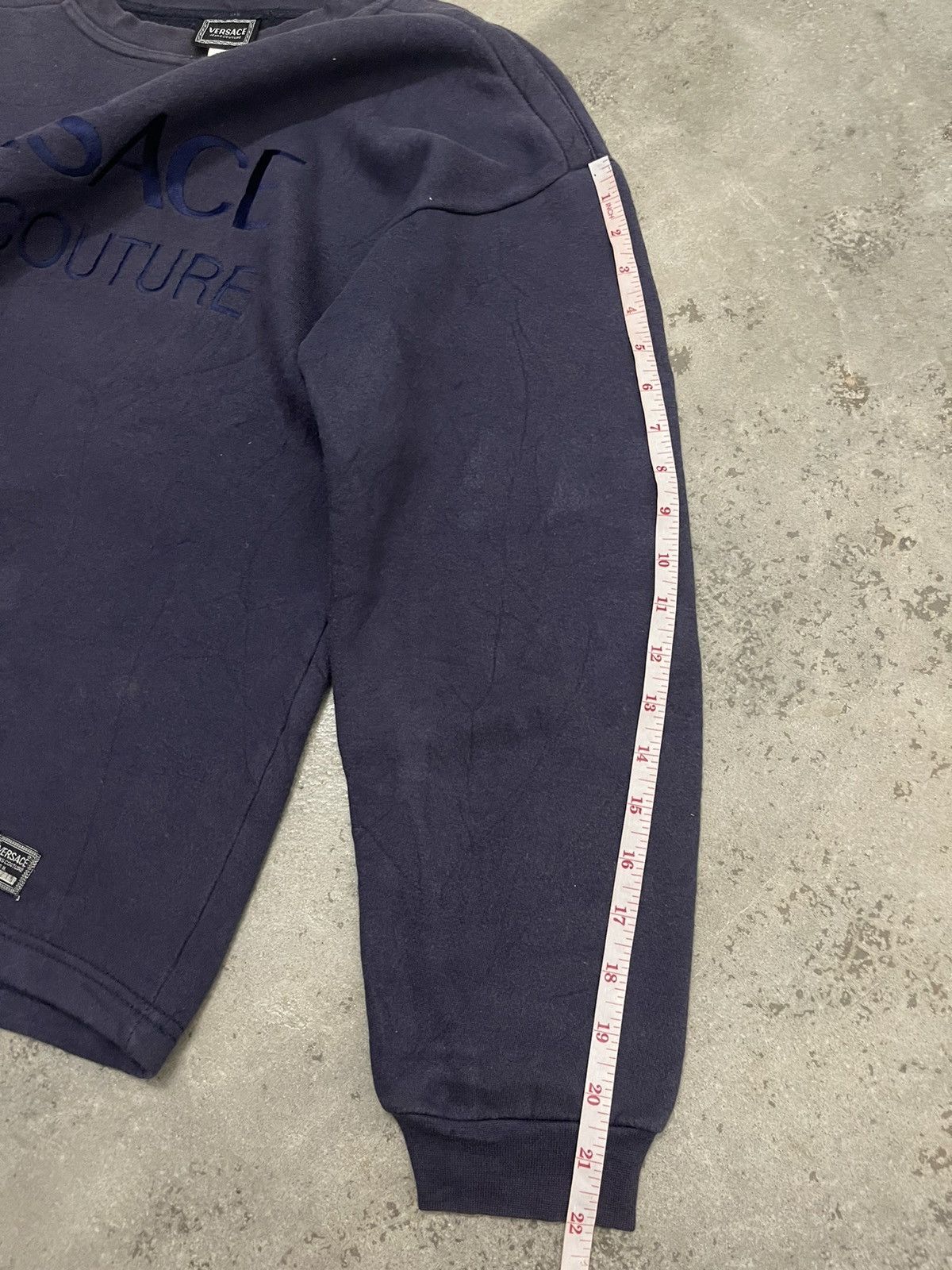 Versace Jeans Couture Vintage Versace Jeans Couture Sweater Big Spellout Logo Size US M / EU 48-50 / 2 - 11 Thumbnail