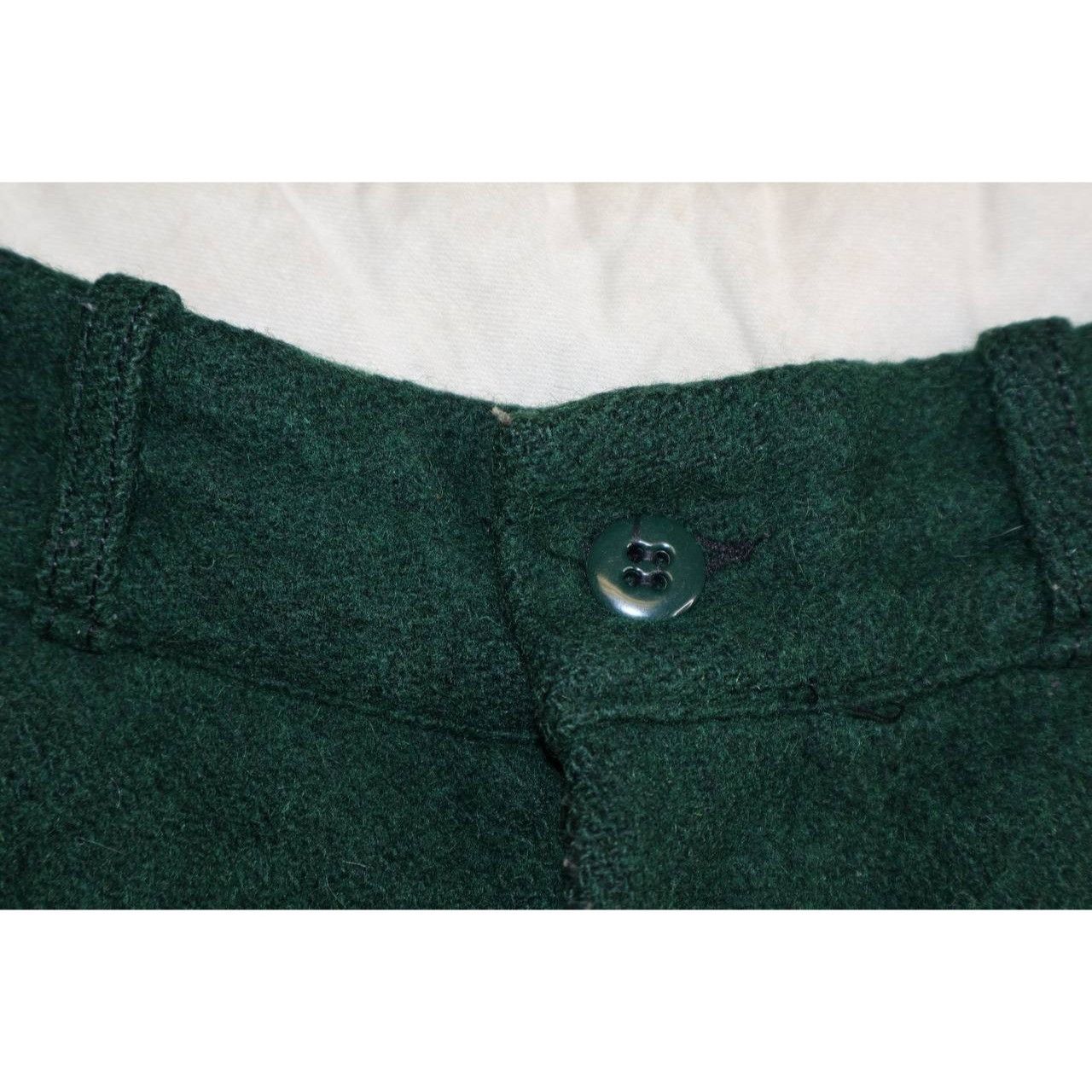Vintage Vintage Kittery Trading Post Heavy Wool Hunting Pants Green Size US 32 / EU 48 - 4 Thumbnail