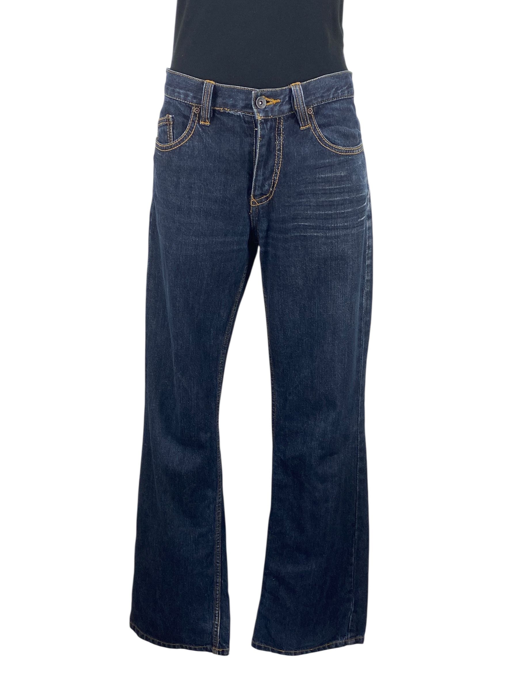 Japanese Brand Nylaus Jeans Tapered Jeans Punk Grunge Jeans Size US 32 / EU 48 - 2 Thumbnail