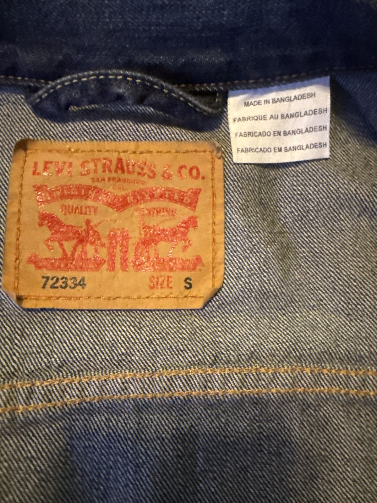 Levi's Levi Denim Jacket Size US XS / EU 42 / 0 - 4 Thumbnail