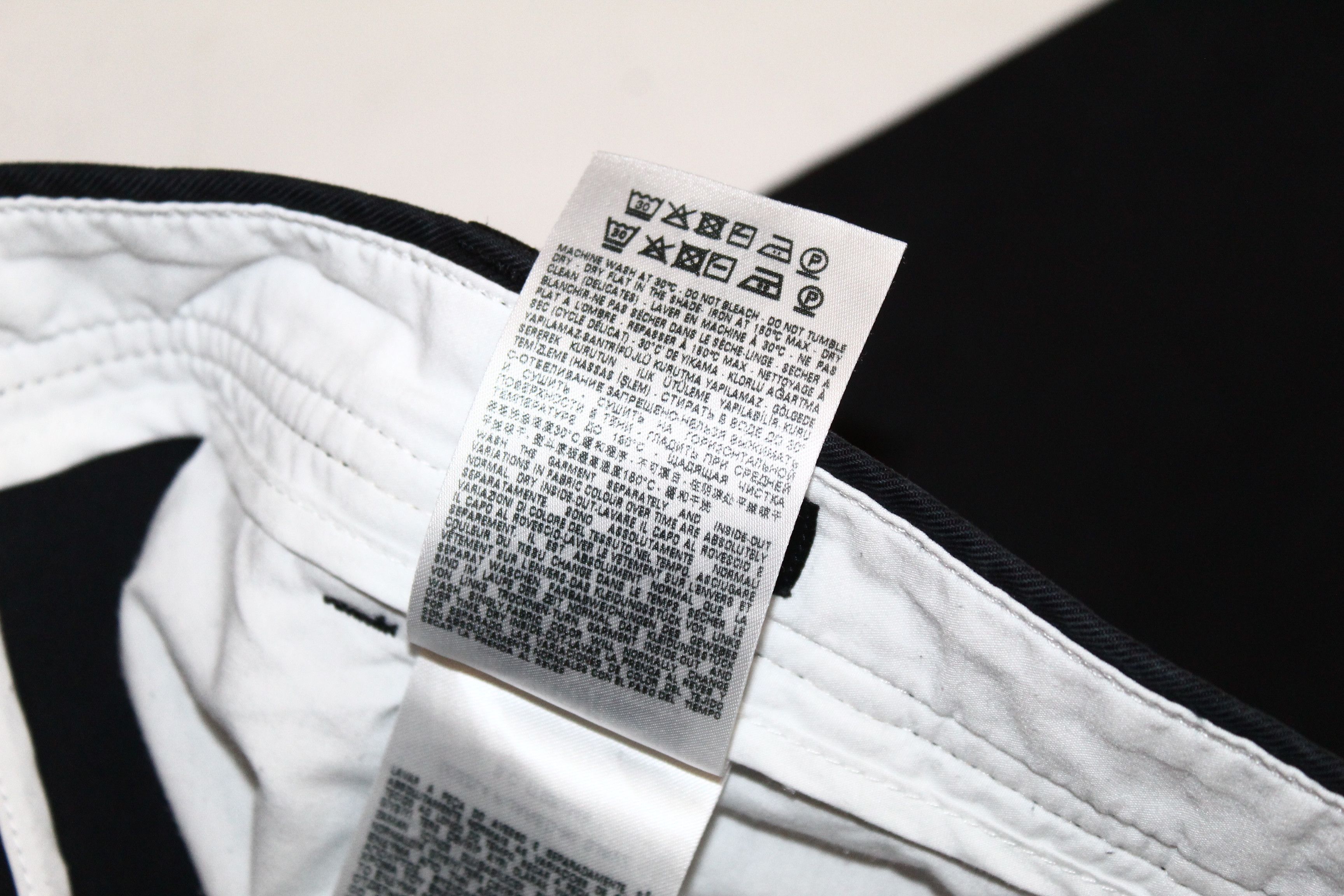 Diesel Diesel Black P-Jared-NL Slim Fit Twill Chino Cargo Trousers Size US 33 - 11 Thumbnail