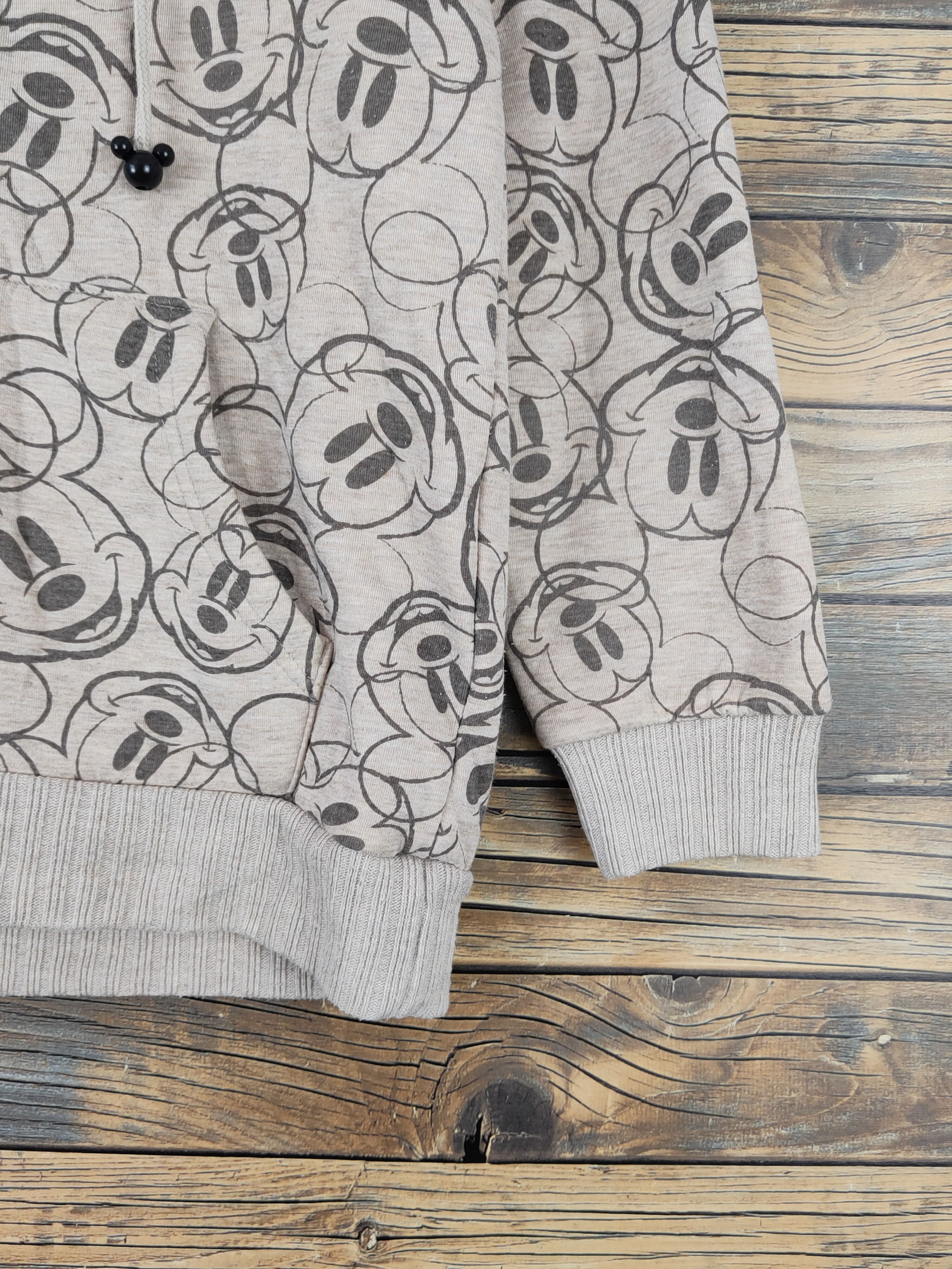 Disney × Japanese Brand × Mickey Mouse Disney Brown Mickey & Minnie Hoodie Sweatshirts #W111122 Size M / US 6-8 / IT 42-44 - 6 Thumbnail