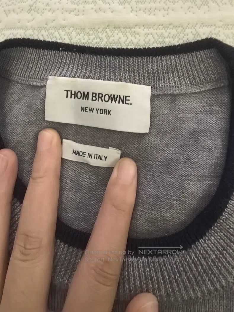 Thom Browne Thom Browne Sweater Size US L / EU 52-54 / 3 - 4 Thumbnail