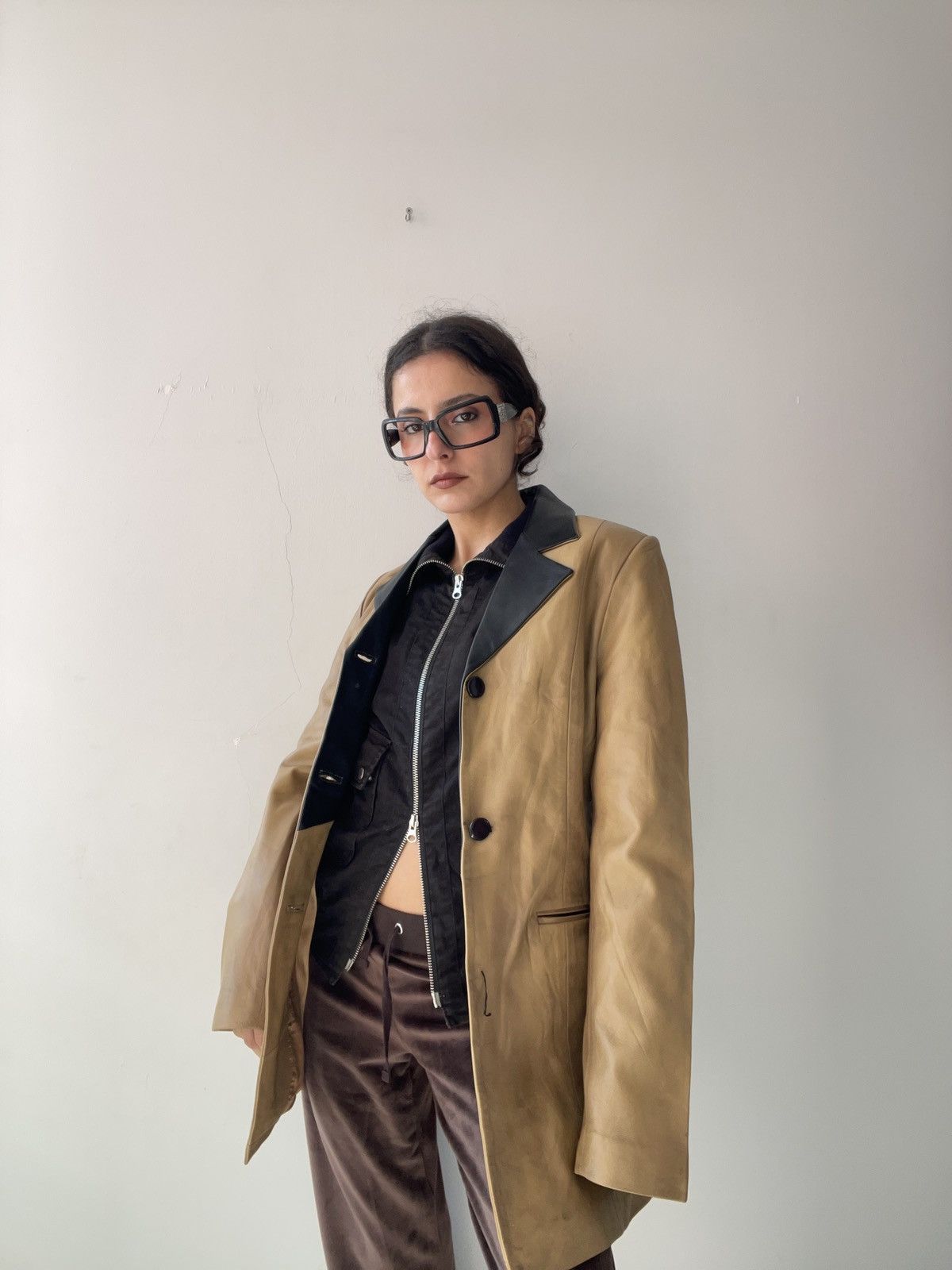 Vintage Vintage leather jacket Size M / US 6-8 / IT 42-44 - 1 Thumbnail
