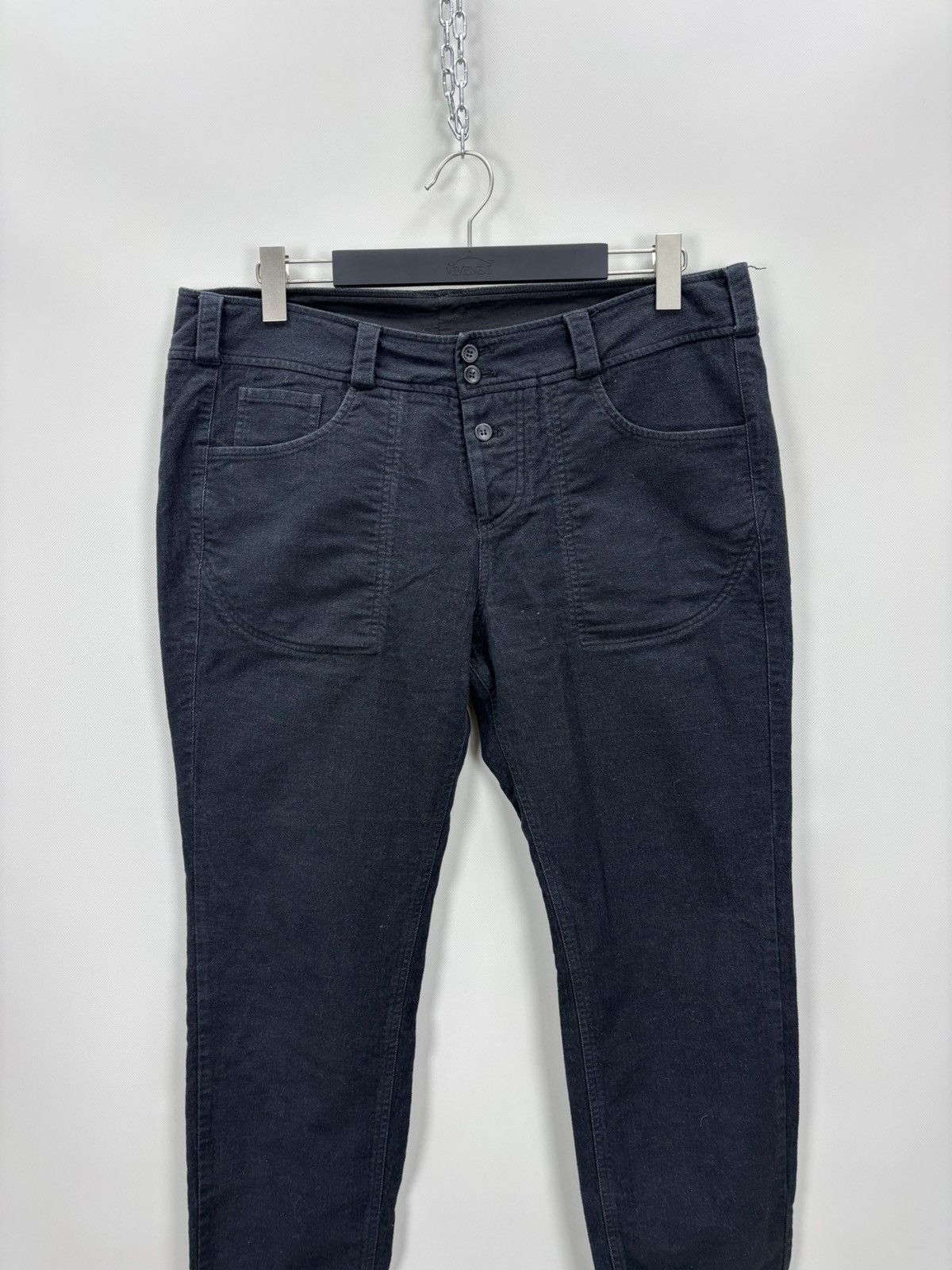 hannes roether Womens pants Hannes Roether Size XL Color Blue Size 28" / US 6 / IT 42 - 2 Thumbnail