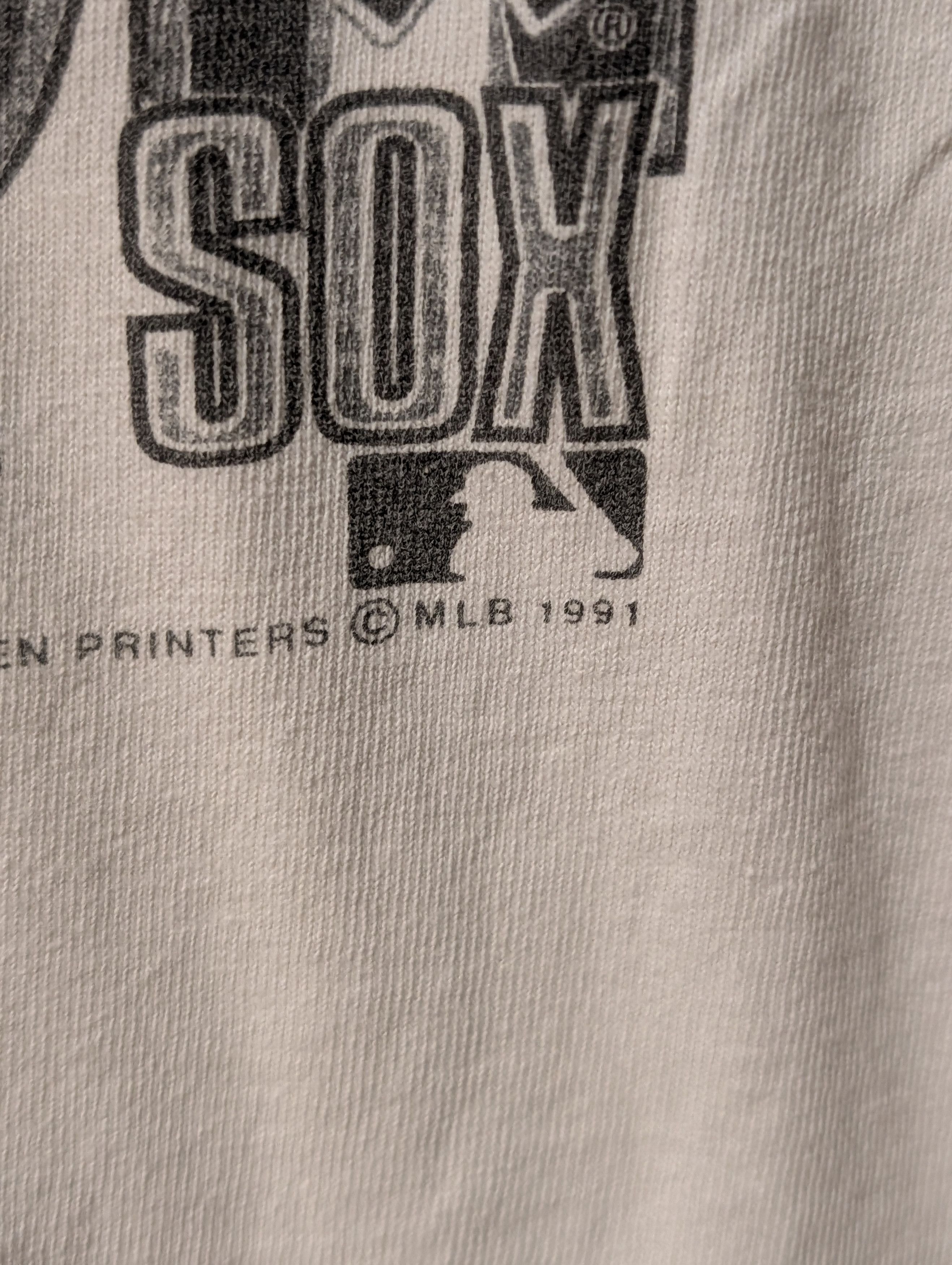 MLB Vintage 90s Chicago White Sox Bo Jackson Kids Medium T-Shirt Size US M / EU 48-50 / 2 - 3 Thumbnail