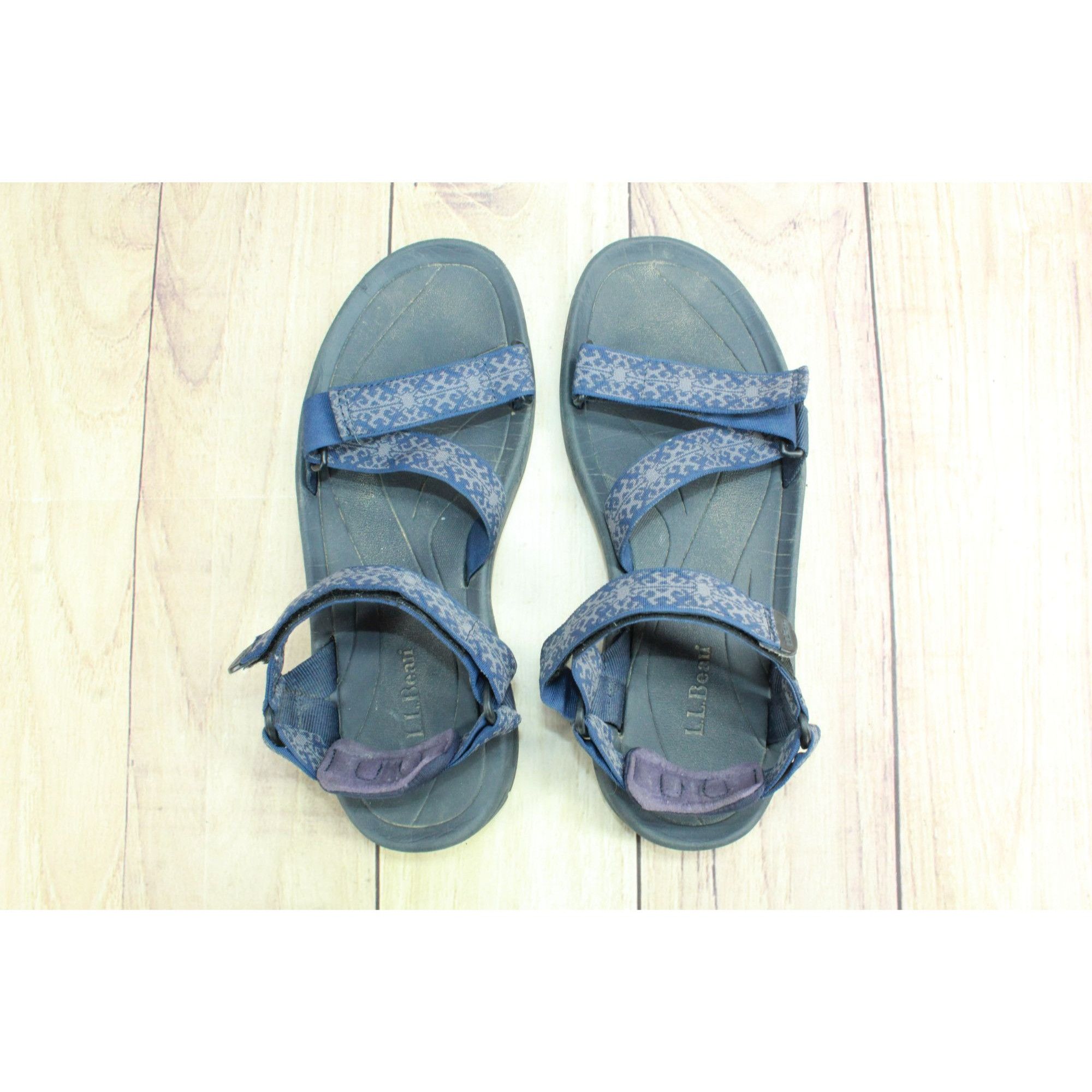 L.L. Bean LL Bean Hook & Loop Geometric Sports Outdoor Sandals Size US 11 / EU 44 - 7 Thumbnail
