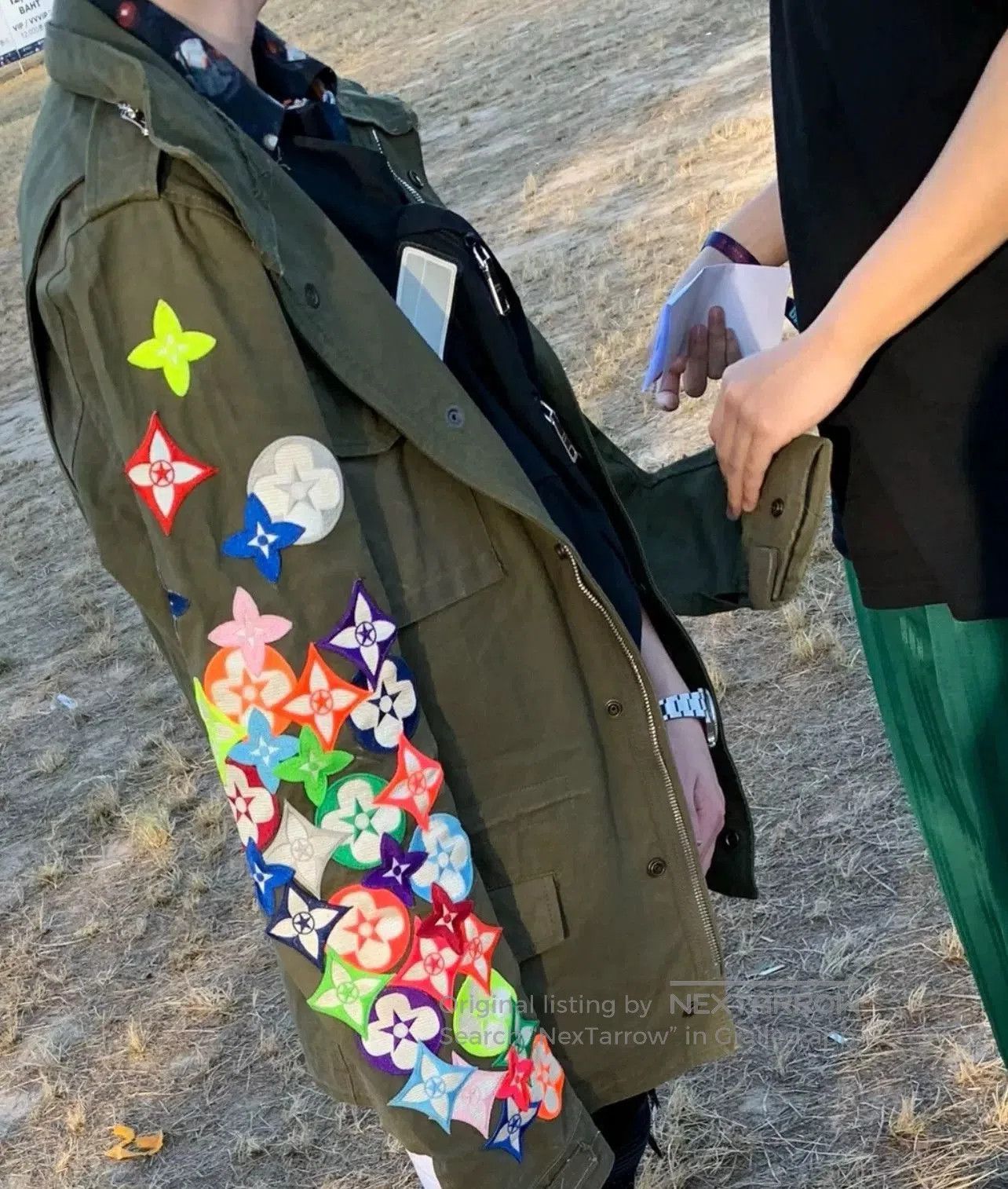 READYMADE LV Embroidered Badge Jacket. Size US XS / EU 42 / 0 - 5 Thumbnail