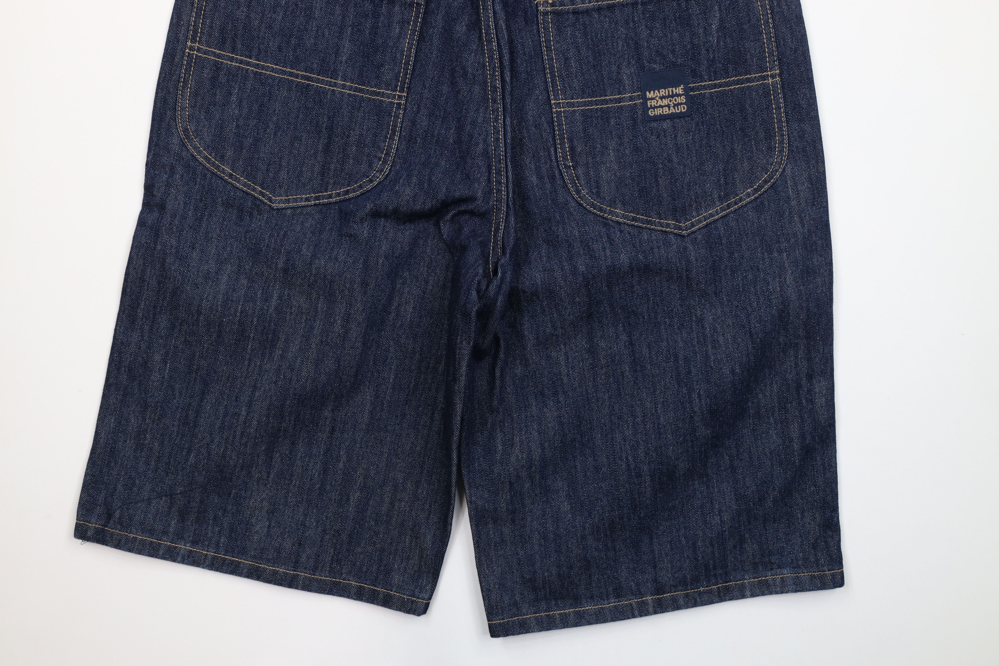 Marithe + Francois Girbaud × Vintage Deadstock Vintage Marithe Francois Girbaud Denim Jean Shorts Size US 31 - 10 Thumbnail