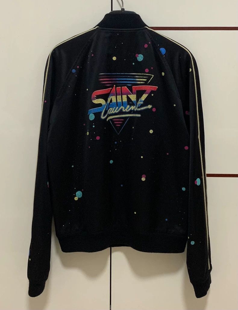 Saint Laurent Paris Saint Laurent Colorful Dot Jacket 19FW Size US M / EU 48-50 / 2 - 1 Thumbnail