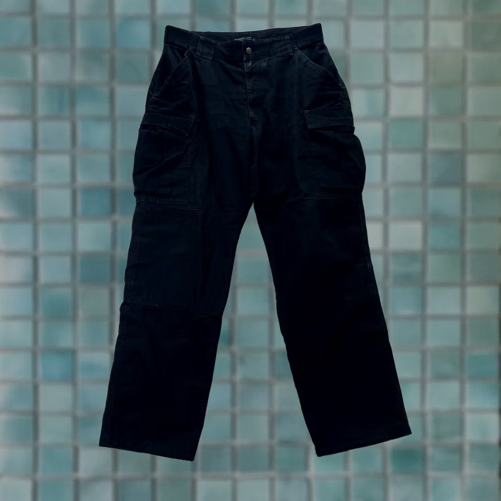 Vintage VINTAGE 511 Tactical Pants Mens Large Black Cargo Workwear Combat Hiking Utility Outdoor Size US 33 - 1 Thumbnail