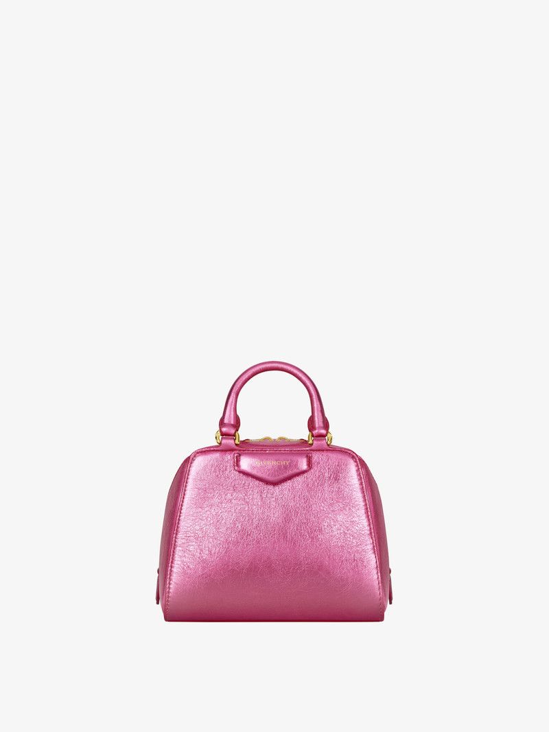 Givenchy o1n1vont0326 Size:OS/Nano Antigona Cube Bag in Pink Size ONE SIZE - 1 Thumbnail