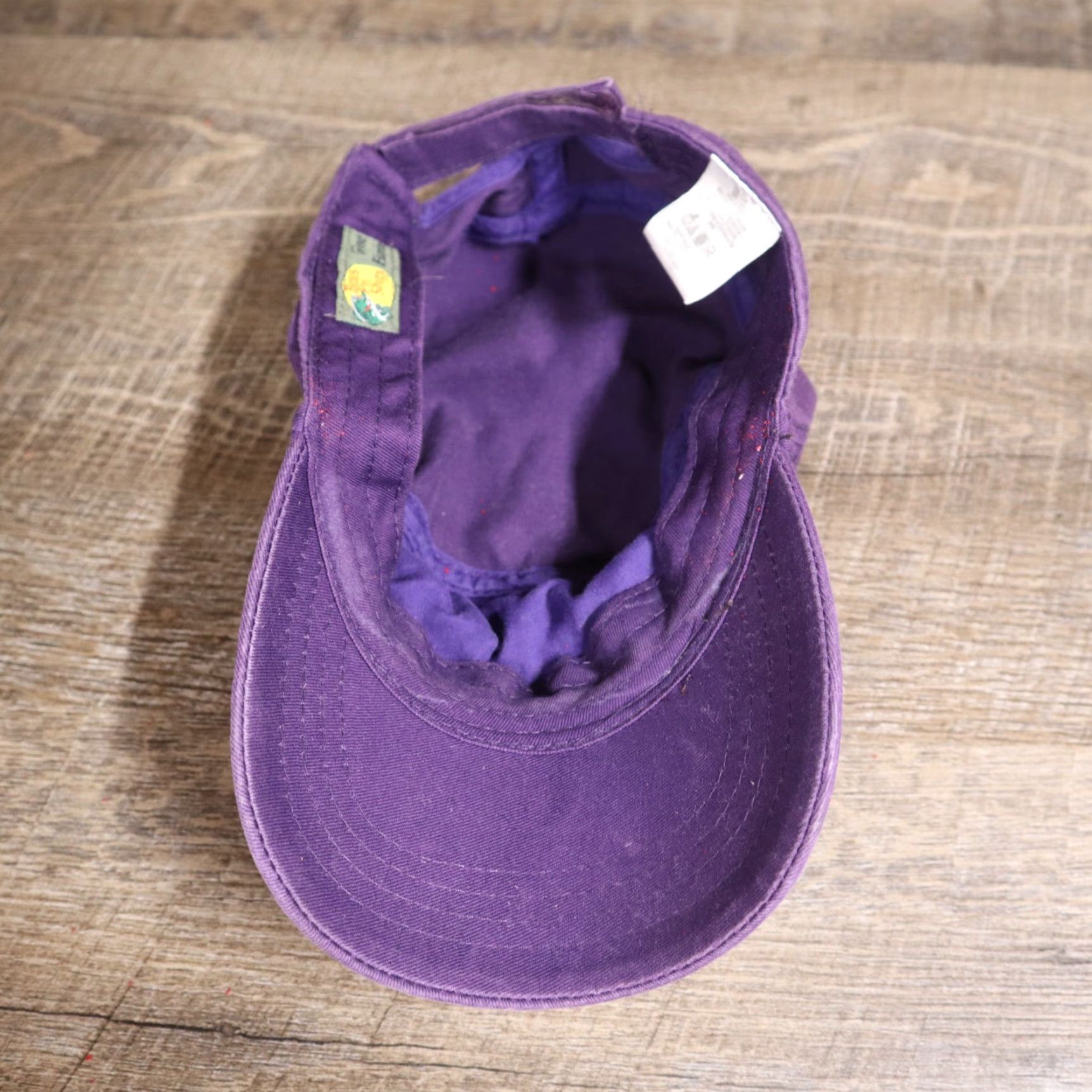 Bass Pro Shops VINTAGE Bass Pro Shops Hat Purple Adult Hat Adjustable Women Baseball Cap Ladies Casual 90s Fish Theme Boys Girls Mens Womens Size ONE SIZE - 6 Thumbnail