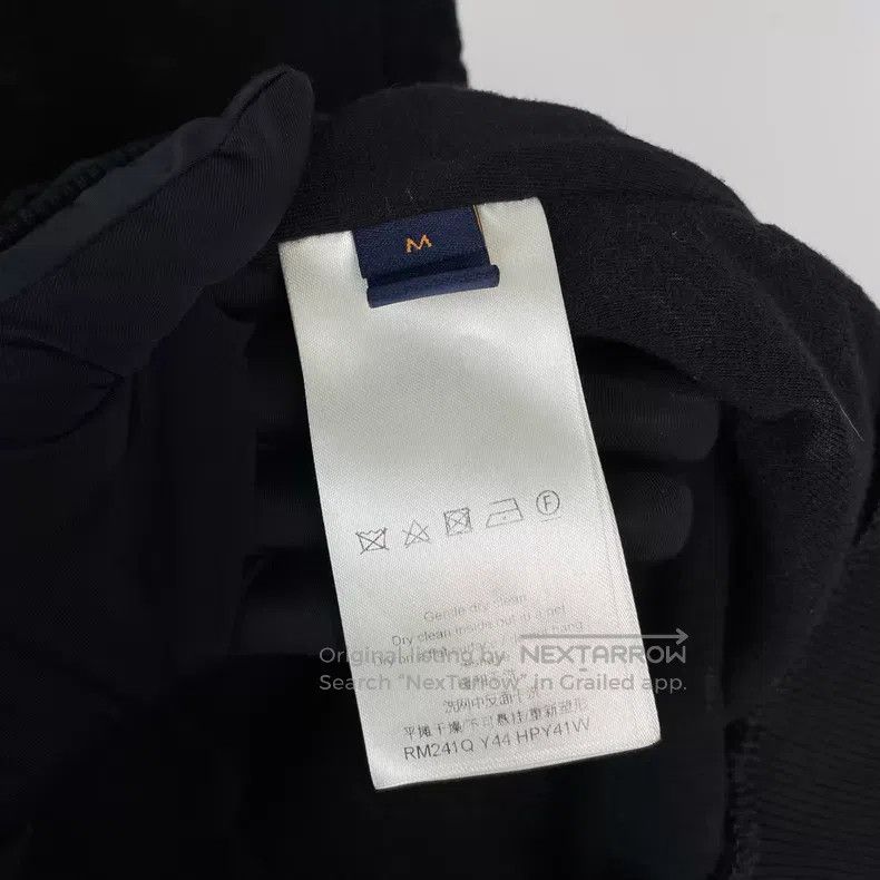 Louis Vuitton Louis Vuitton Solid Terry Brad hooded casual sweatshirt Size US M / EU 48-50 / 2 - 5 Thumbnail