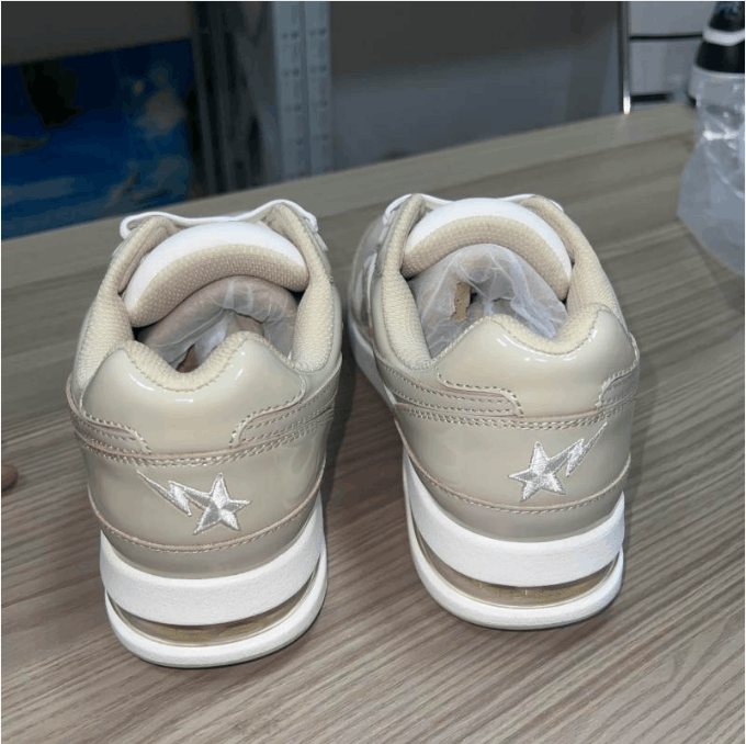 Bape ABATHINGAPE low-top sneaker men's grayish white Size US 8 / EU 41 - 7 Thumbnail