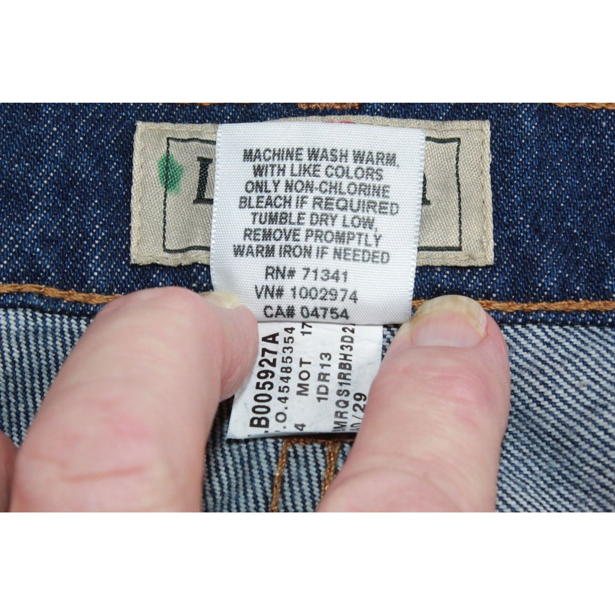 L.L. Bean LL Bean Men's Double L Jeans Standard Fit Straight Leg Size US 40 / EU 56 - 8 Thumbnail